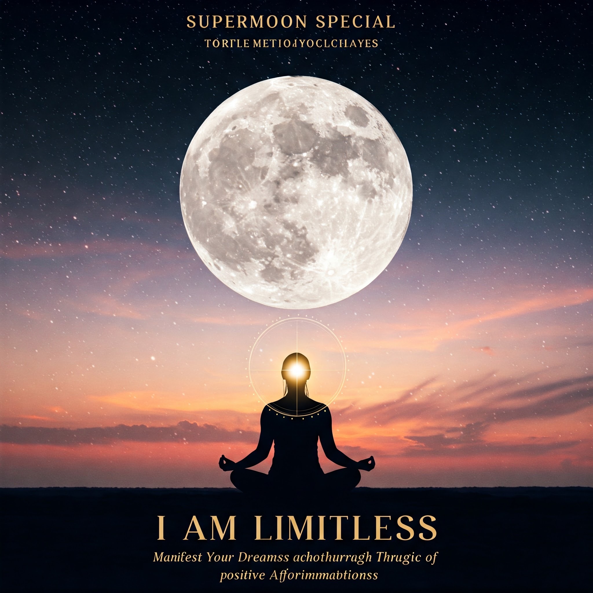 SUPERMOON SPECIAL I AM Limitless: Manifest Your Dreams through the Magic of Positive Affirmations episode artwork
