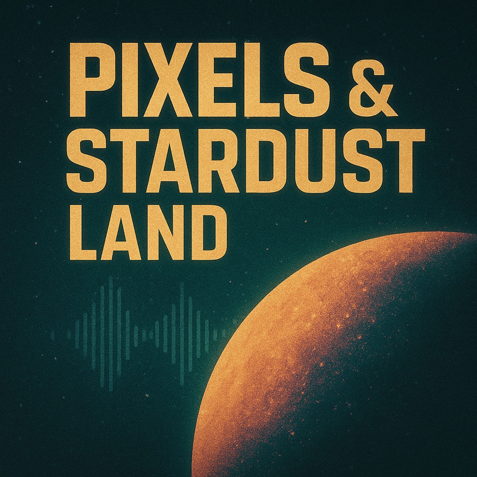 Pixels and Stardust Land podcast artwork