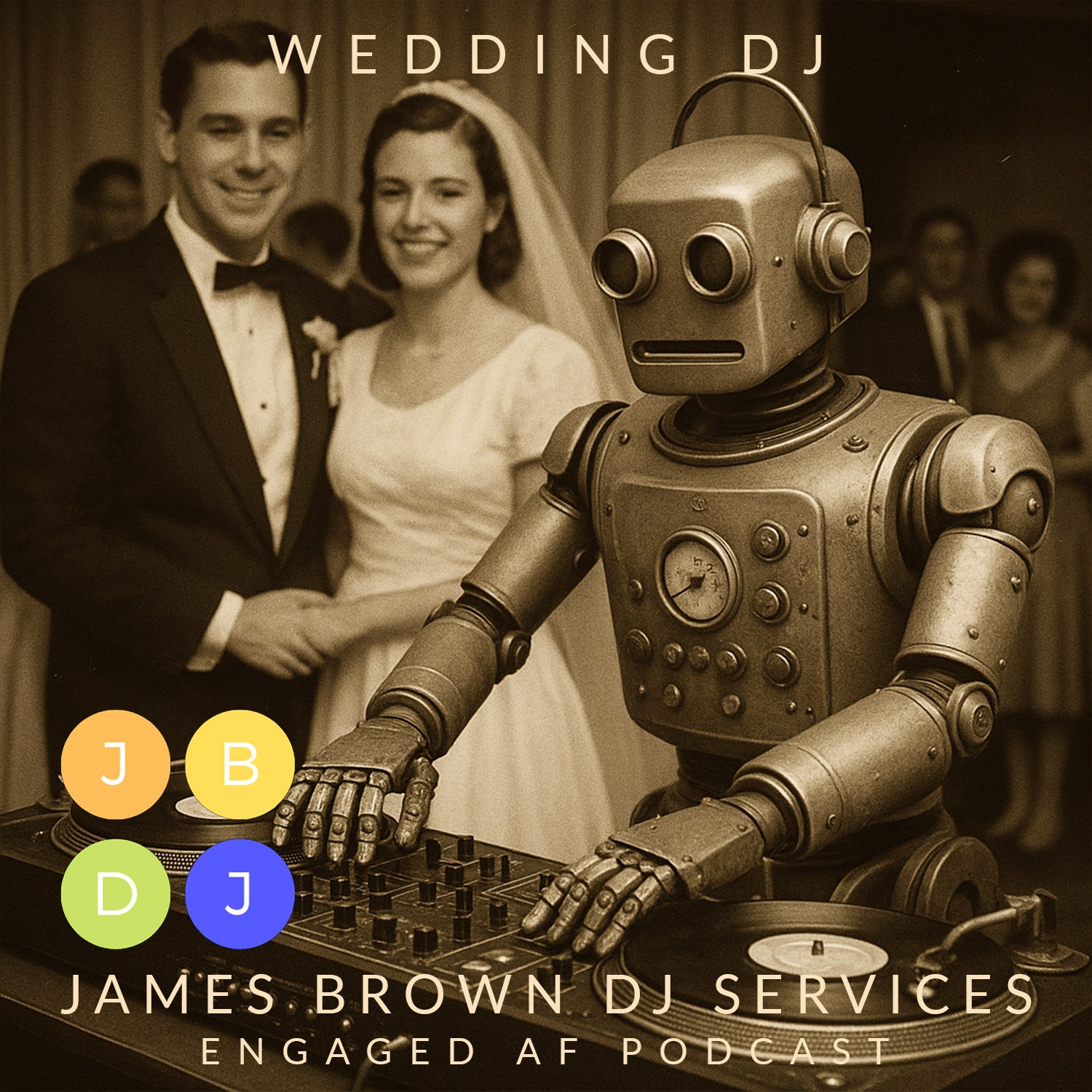 The DJ Who Keeps the Dance Floor Lit AF — Featuring James Brown DJ Service episode artwork