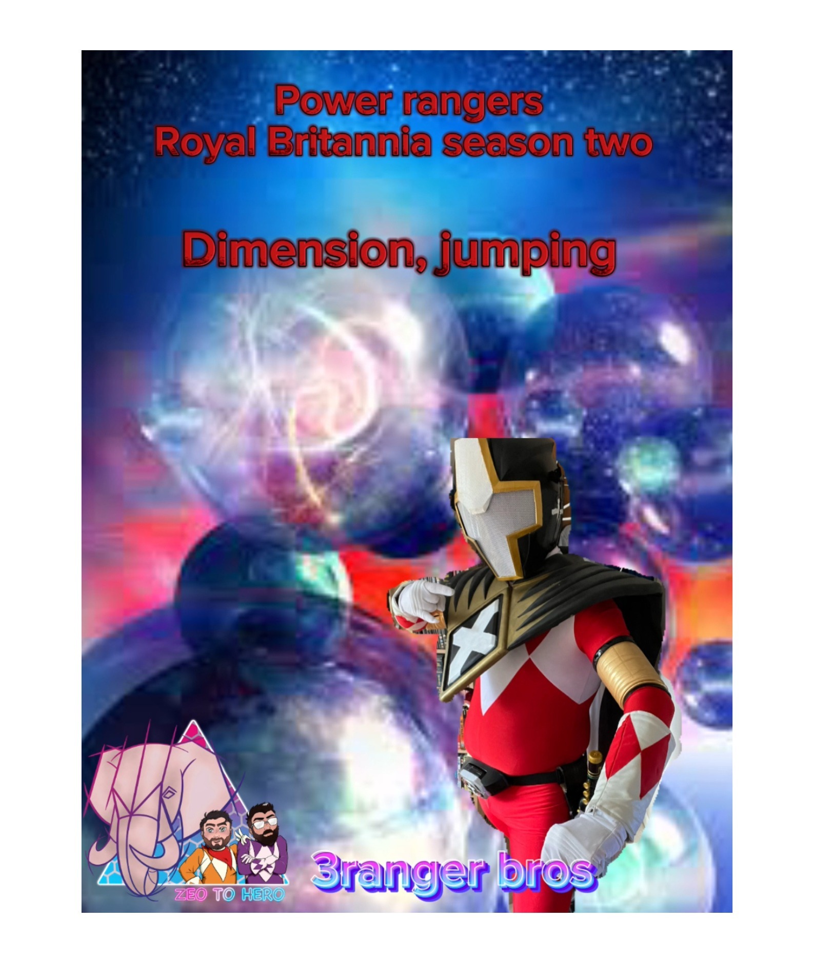 Power Rangers Dimention Jumping Chapter 6: The cornishmen and the masked ridder episode artwork