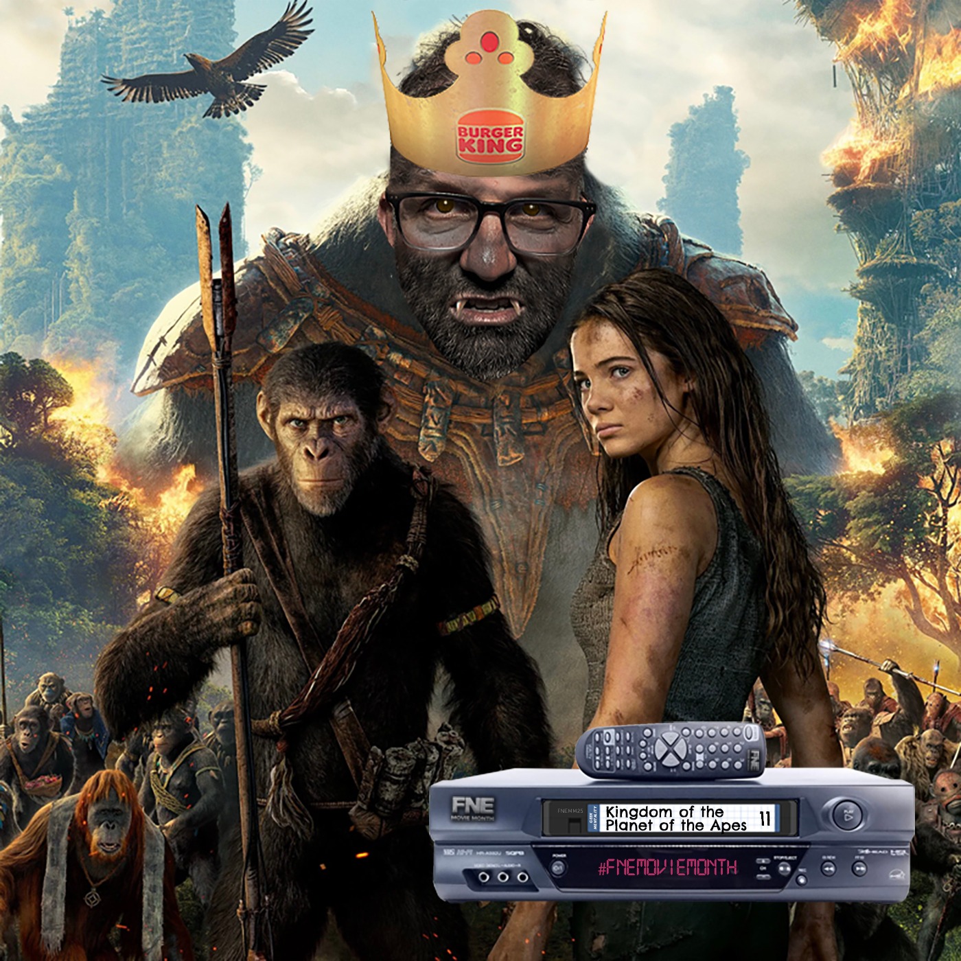Kingdom of the Planet of the Apes : #FNEmoviemonth (11 of 30) episode artwork