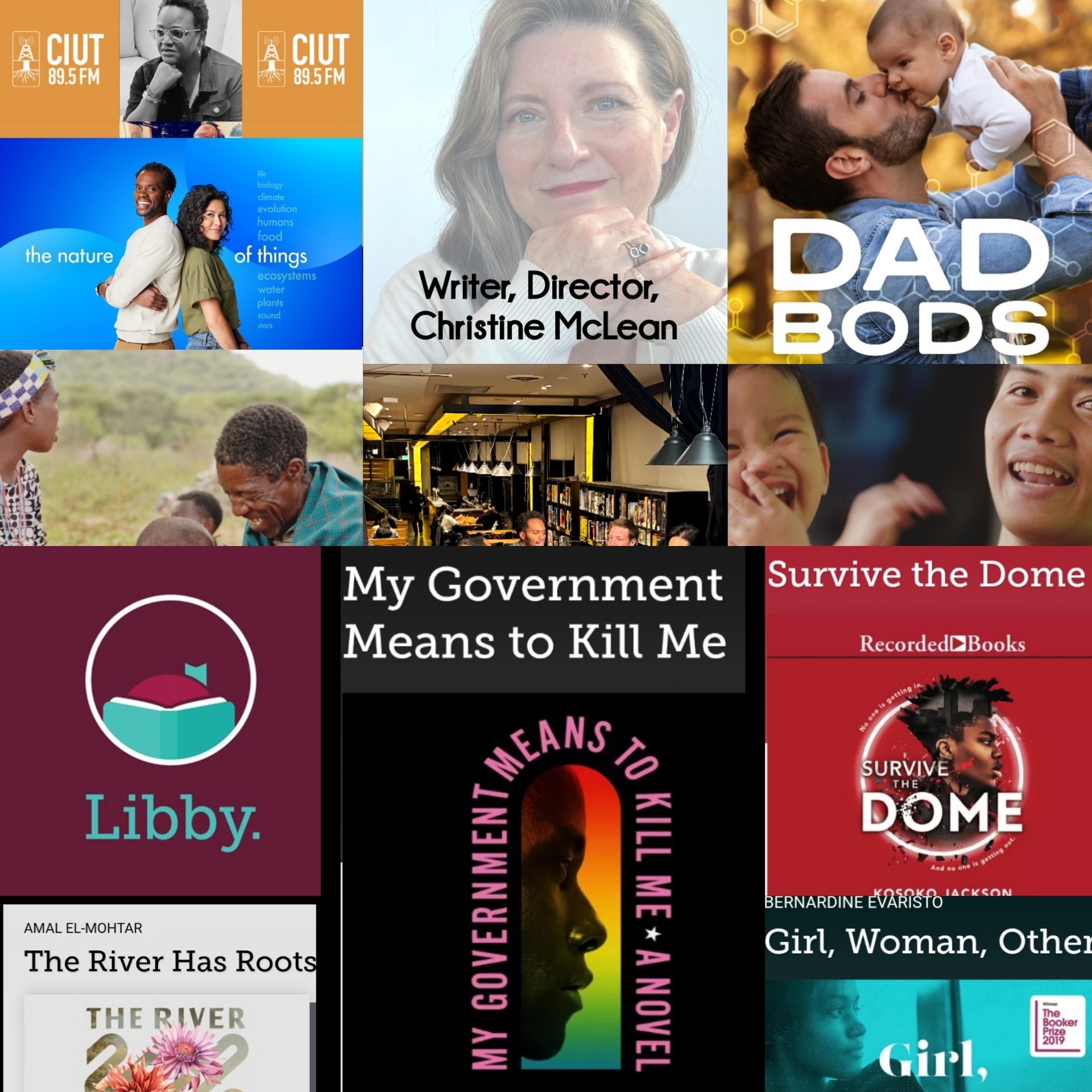 tmtm 8 June 25 Guest: Writer/director Christine McLean on her doc 'Dad Bods' (for CBC's The Nature of Things) + Plus 2SLGBT+ Audiobooks