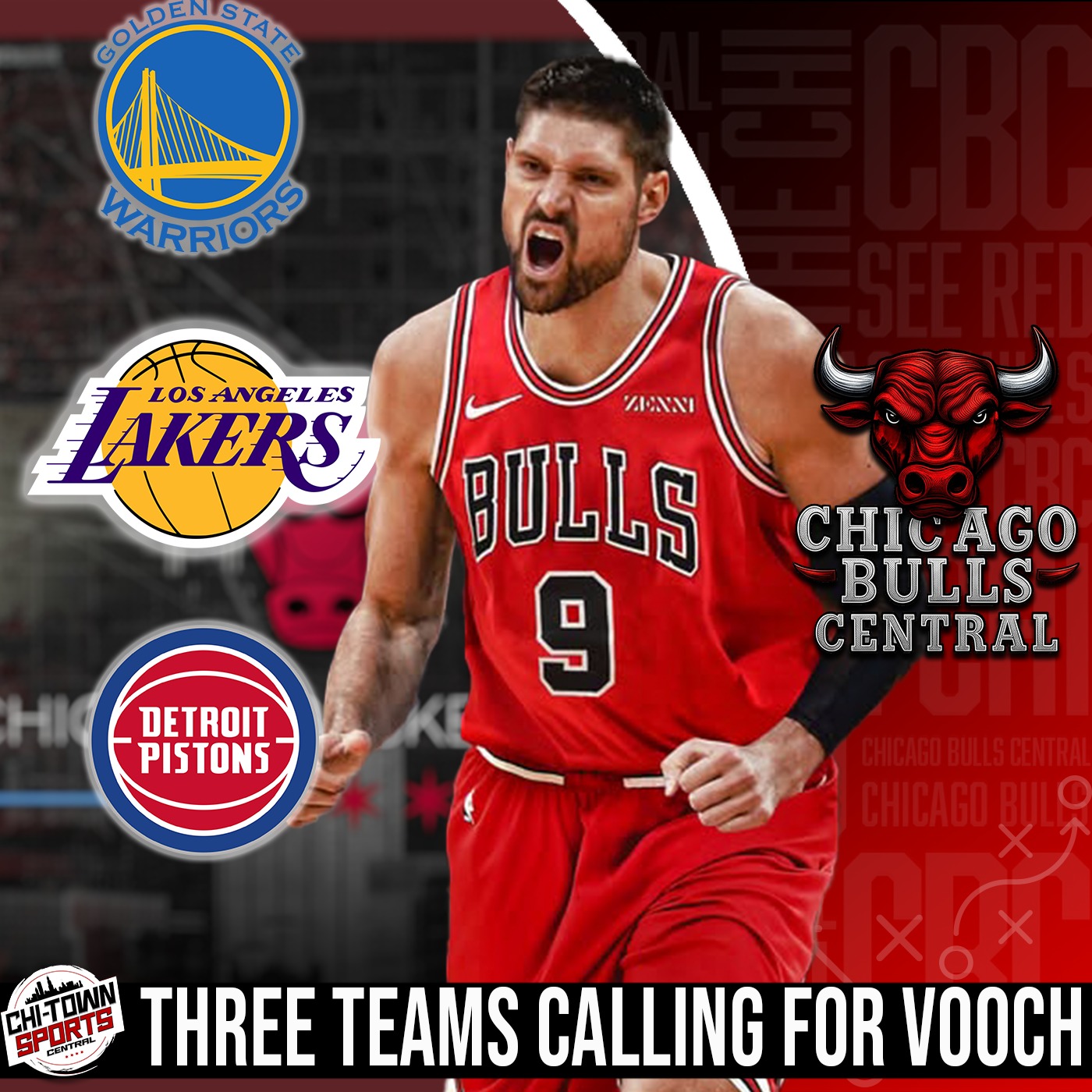 Vucevic Trade Market HEATS UP As Warriors, Lakers, and Pistons Ready To Make Offers | Will Bulls DOMINATE the Offseason Market?