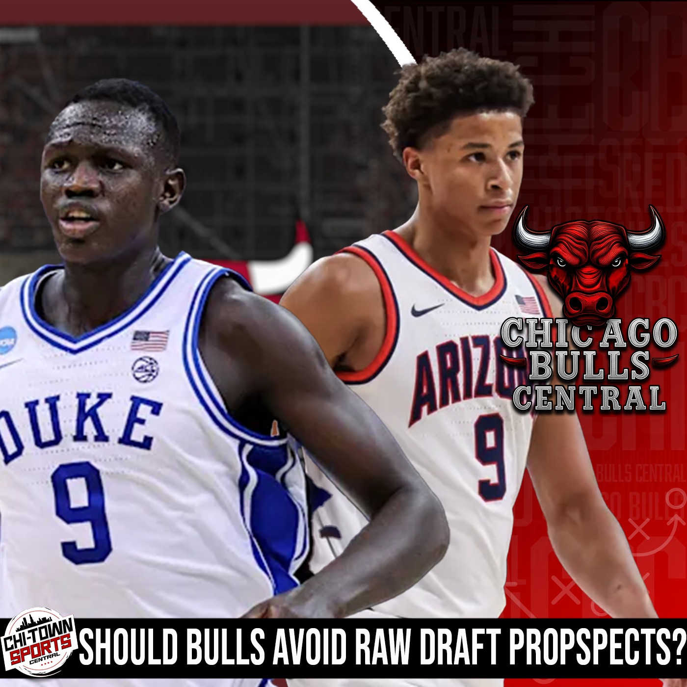 Which 2025 Draft Prospects Have The Most Raw Upside? | Bulls In Trade Talks To Move In Draft episode artwork