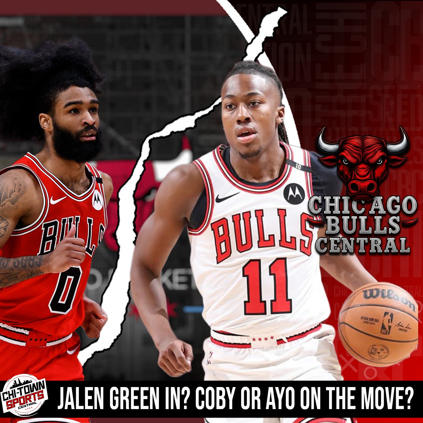 Bulls Rumored to Land Jalen Green In KD Trade | Will Coby White or Ayo Dosunmu Be TRADED?