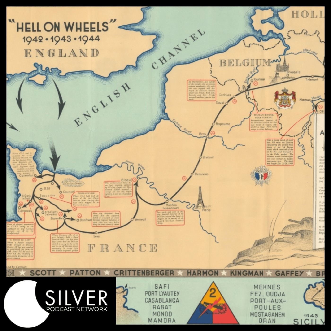 Geographicus: WTF is That? (World War II Route Maps)