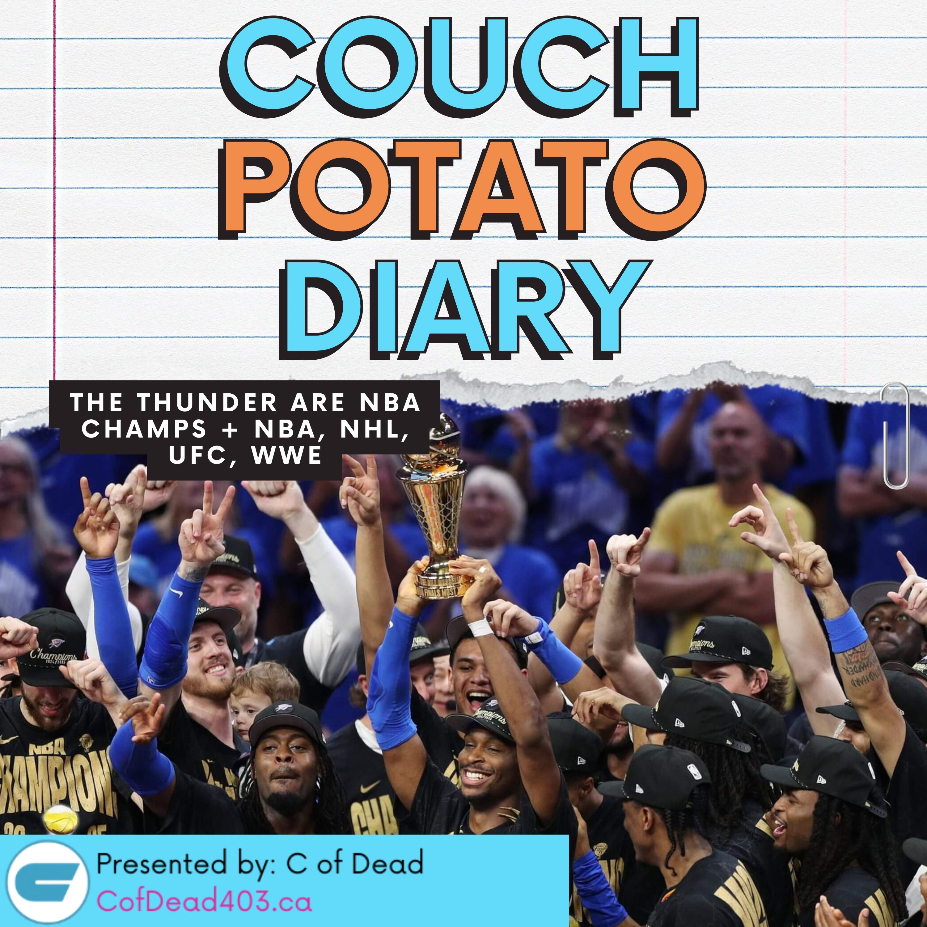 Thunder Crowned Champs, KD to Rockets Shakes NBA + Zegras Trade Fallout | NBA/NHL Breakdown episode artwork