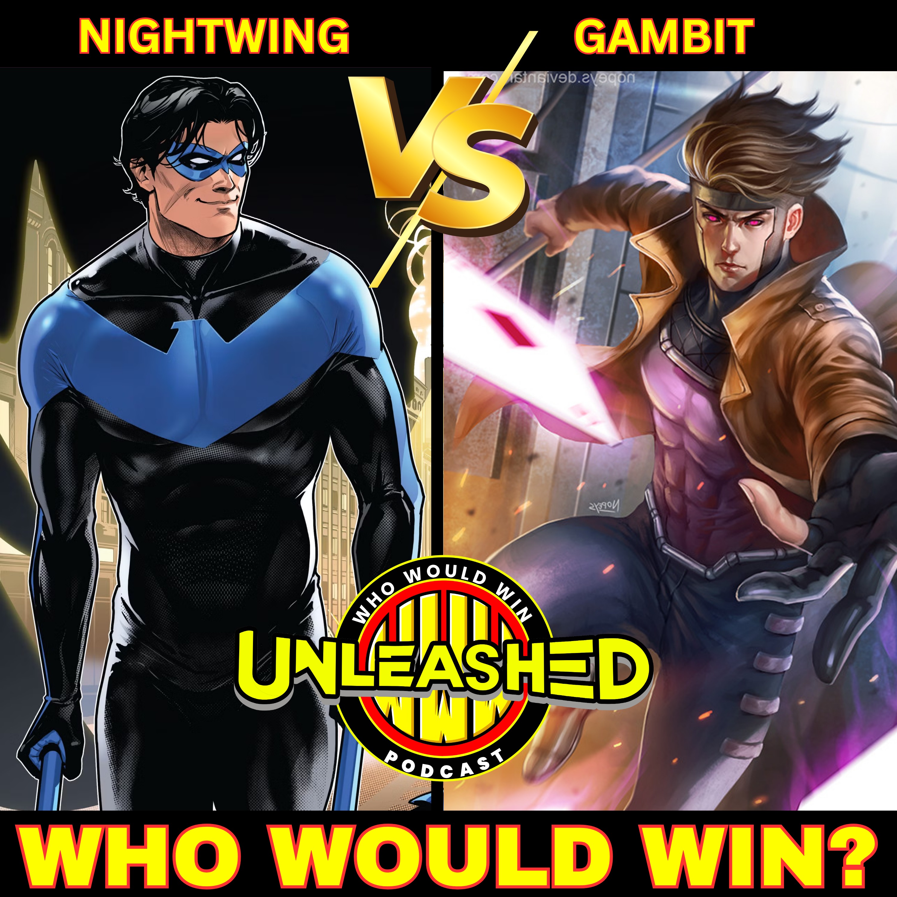 Nightwing vs Gambit - Who Would Win Unleashed