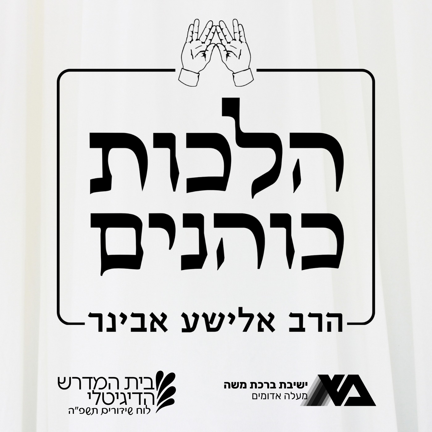 הלכות כהנים | הרב אלישע אבינר