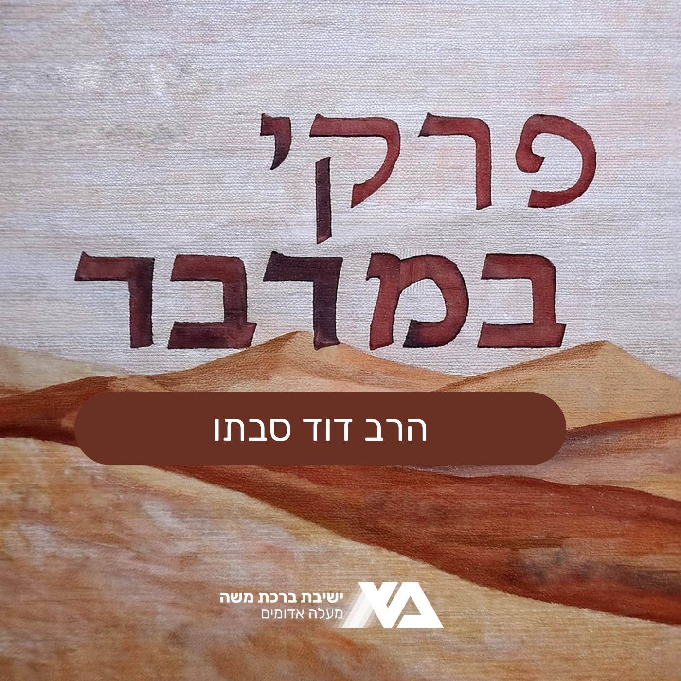 פרקי במדבר | הרב דוד סבתו