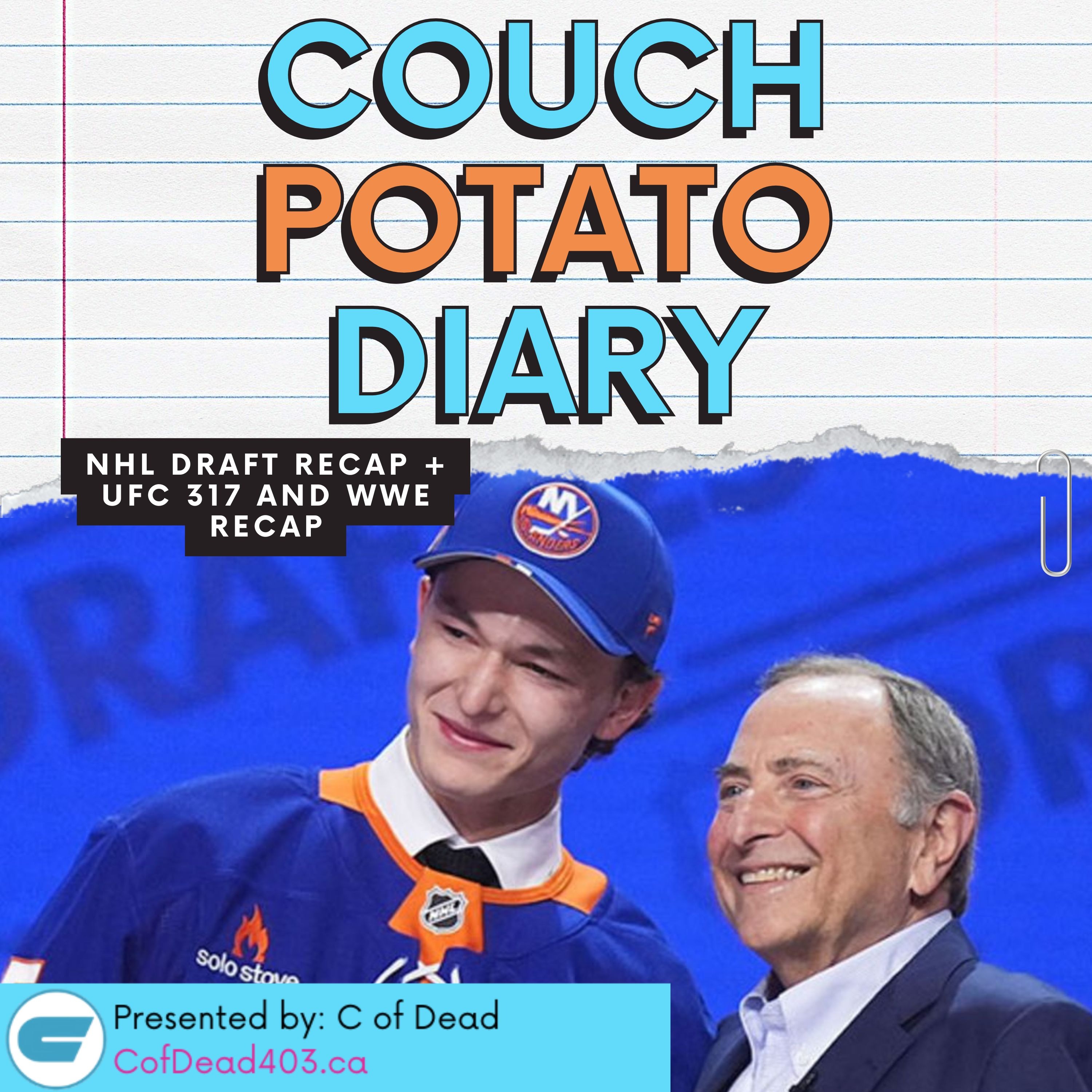 NHL Draft Winners, Topuria’s LW Reign & WWE NOC Chaos episode artwork