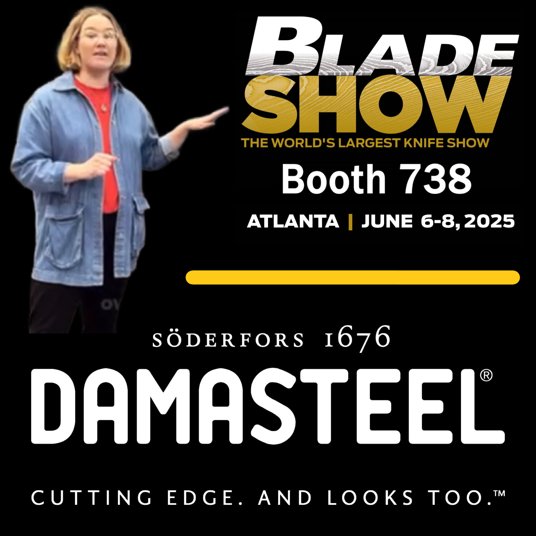 Carly Jenkins From Damasteel!