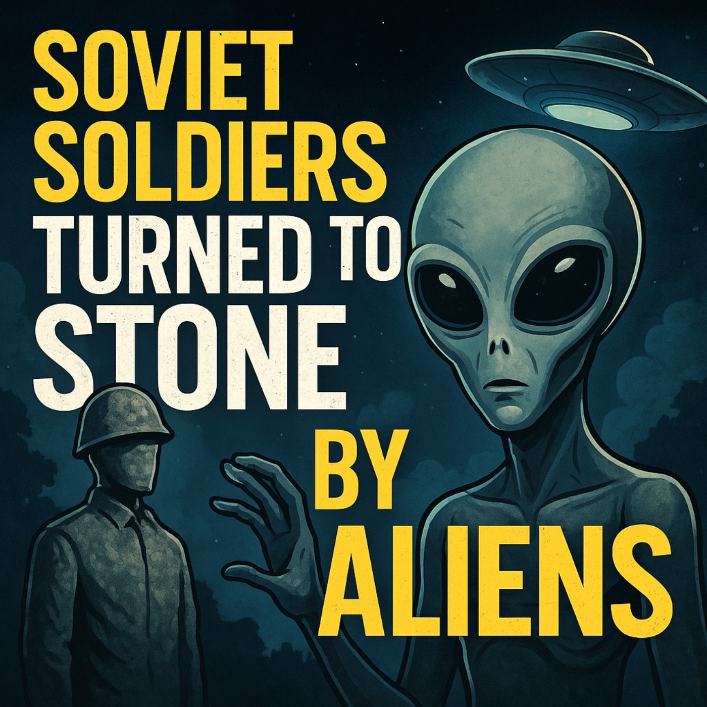 Soviet Soldiers Turned to Stone by Aliens? The CIA File, The KGB, and One Hell of a Weird Tale episode artwork