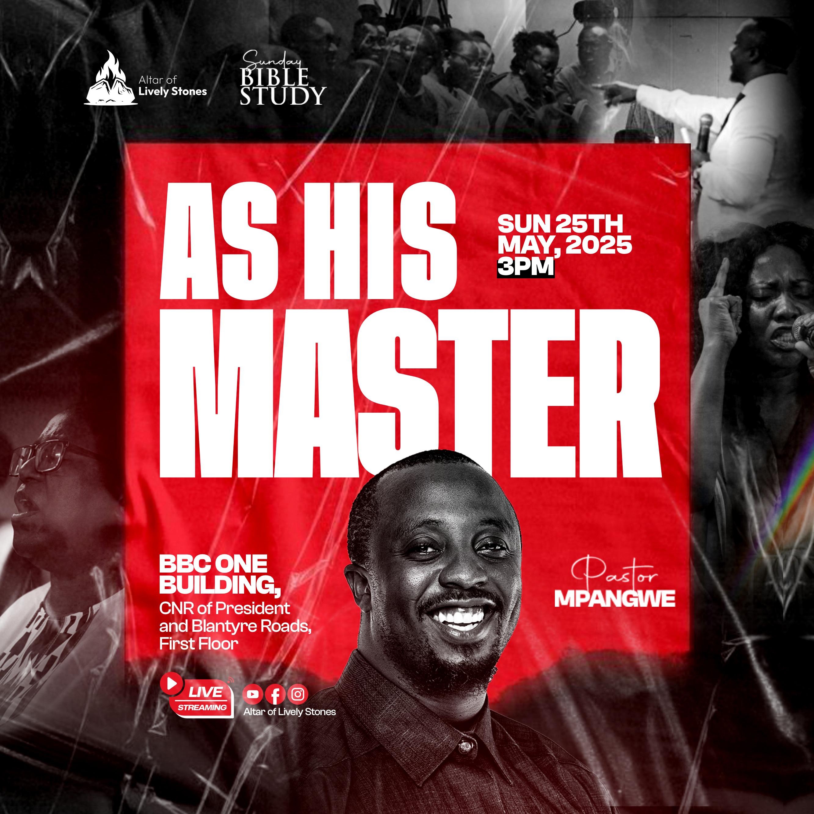 As His Master