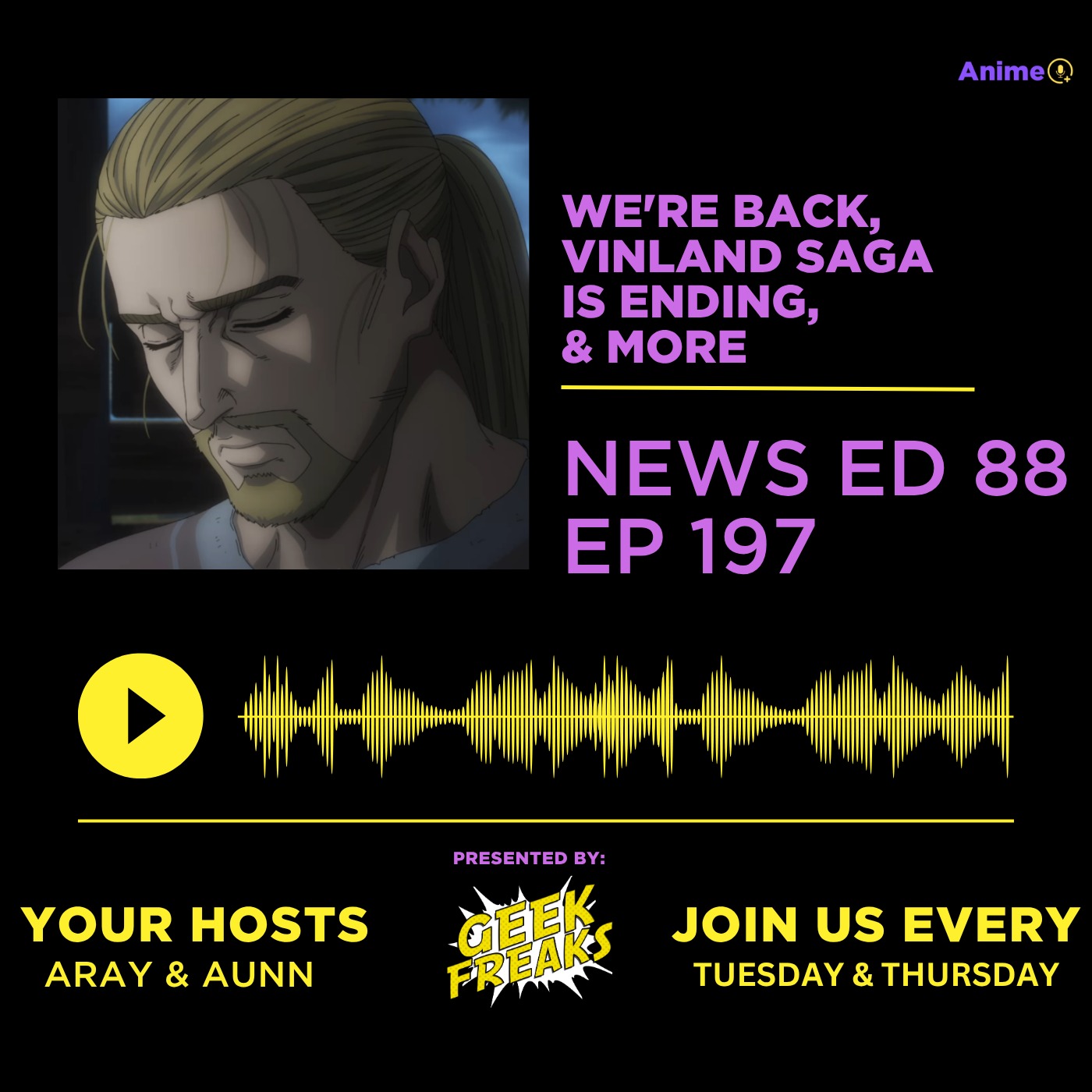 We're Back, Vinland Saga Is Ending, & More | Anime+ News Ed: 88 E: 197