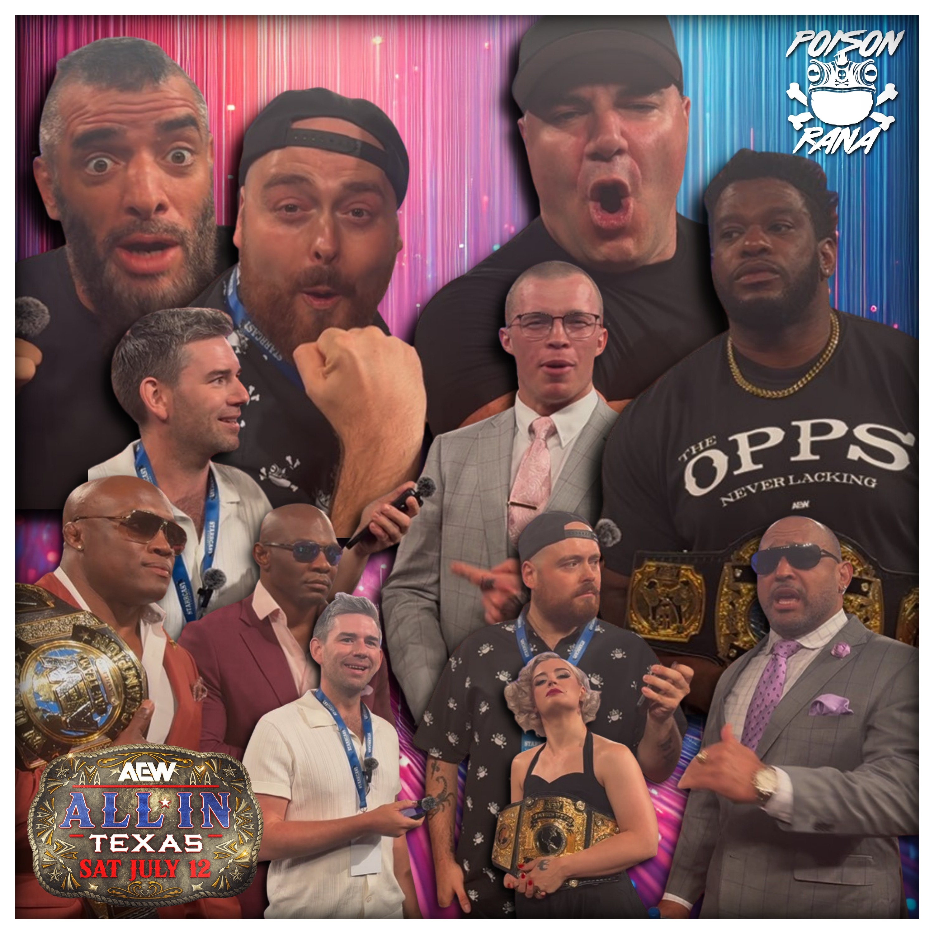 AEW ALL IN TEXAS INTERVIEWS