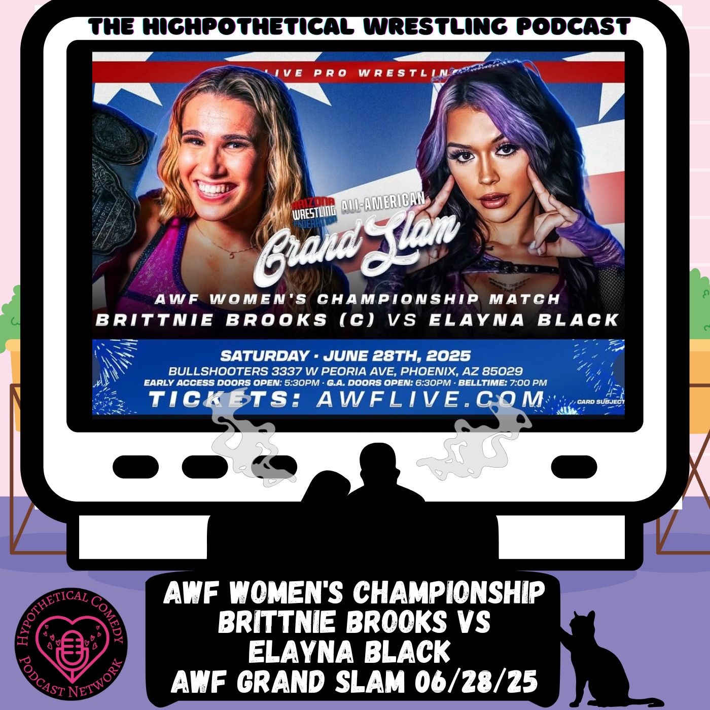 HW92: Brittnie Brooks vs Elayna Black | AWF Women's Championship | AWF Grand Slam 6/28/25