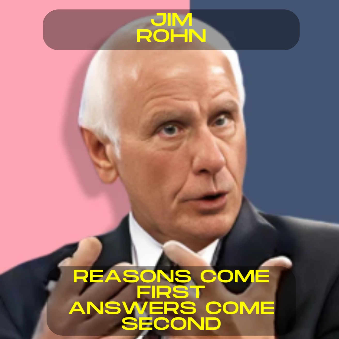 Jim Rohn - Reasons come first, answers come second motivational speech