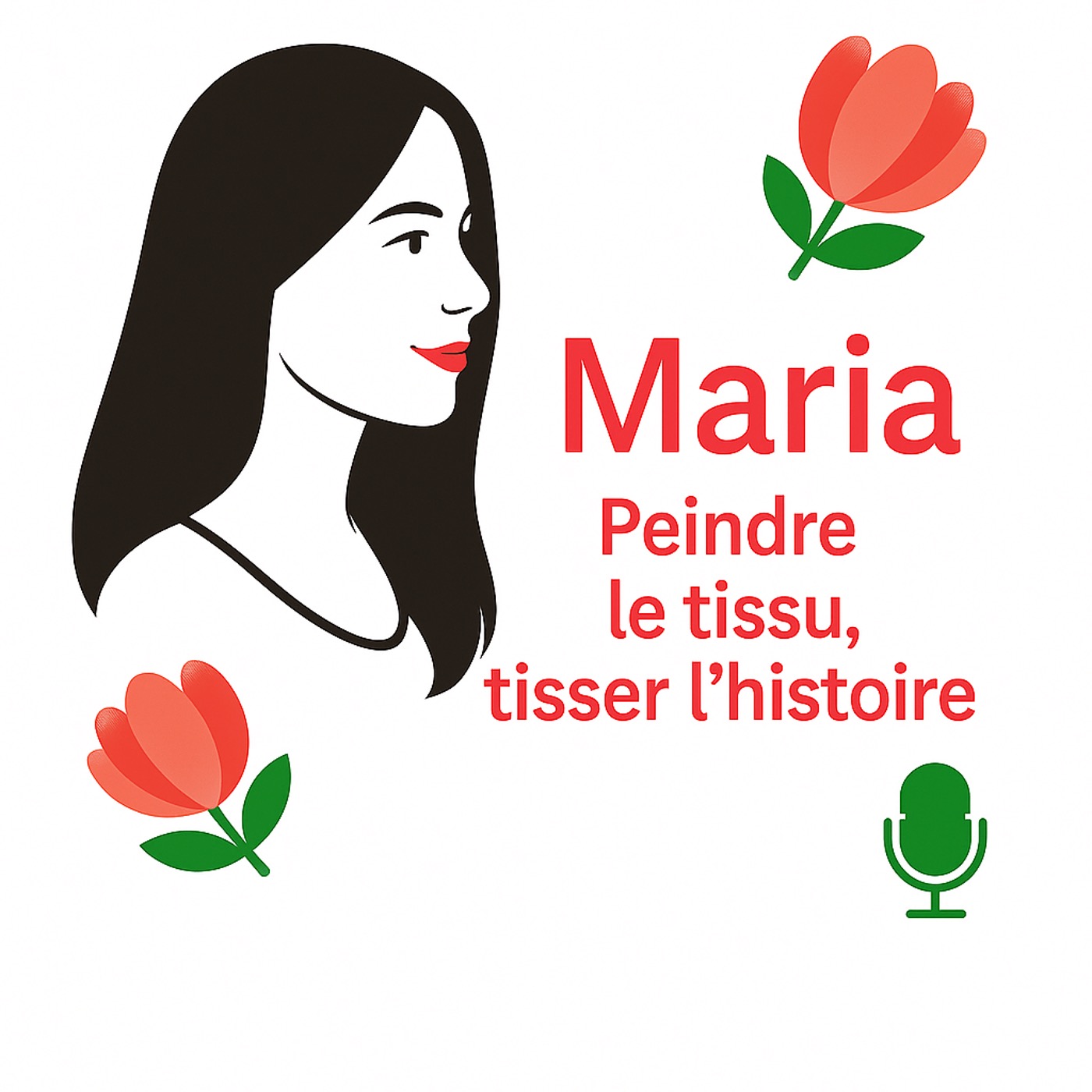 Maria, l’art textile sa passion