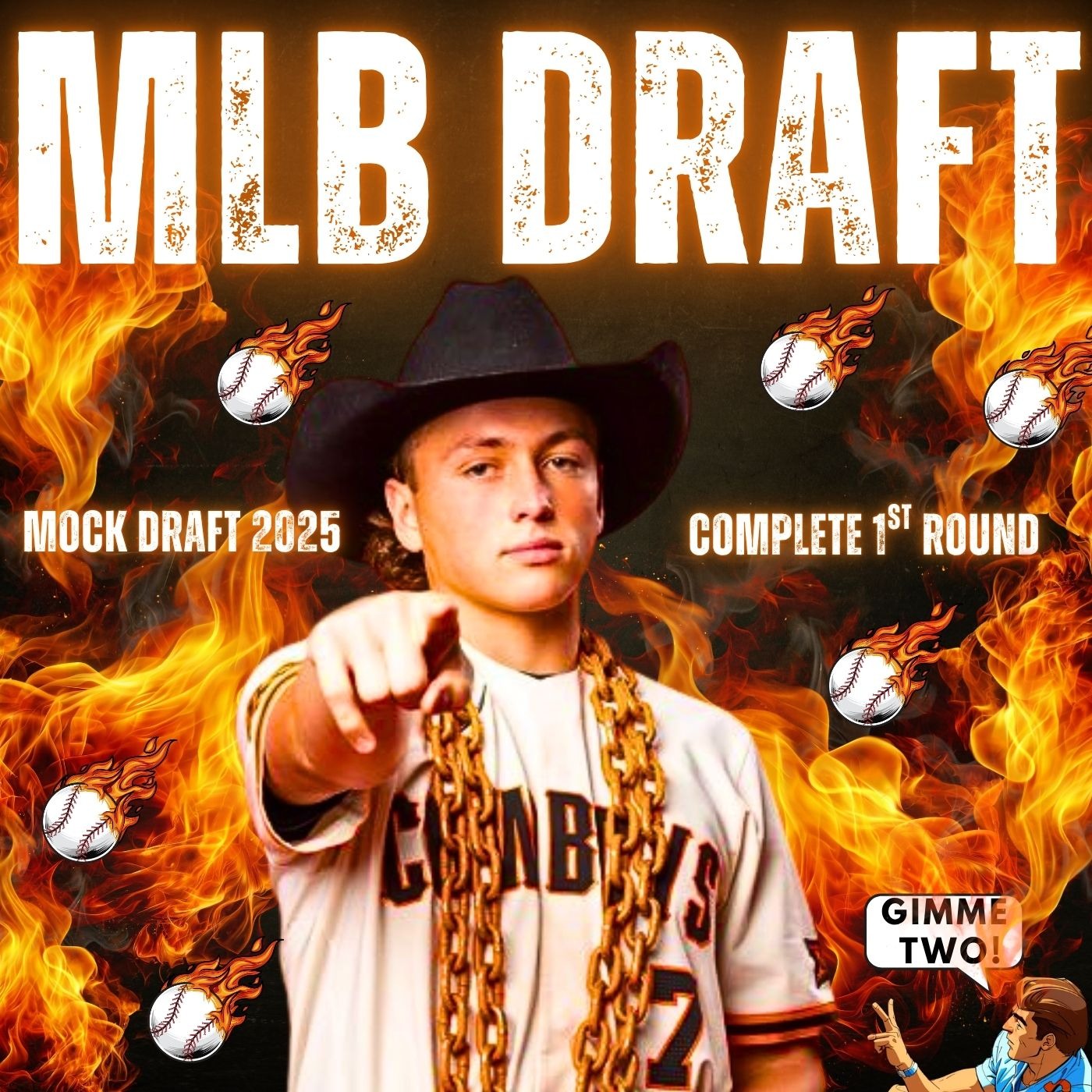2025 MLB Mock Draft: Complete First Round | June 23rd, 2025