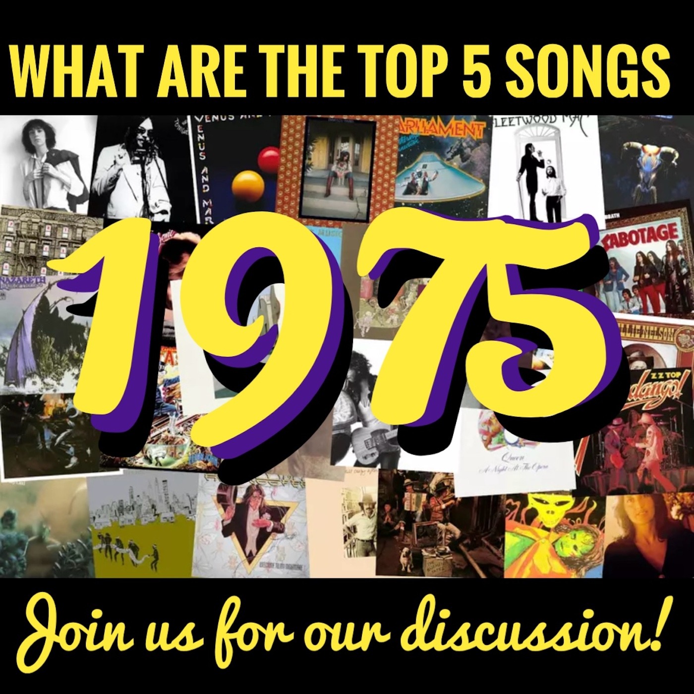 Top 5 Songs of 1975! Top 5 Songs of 1975!