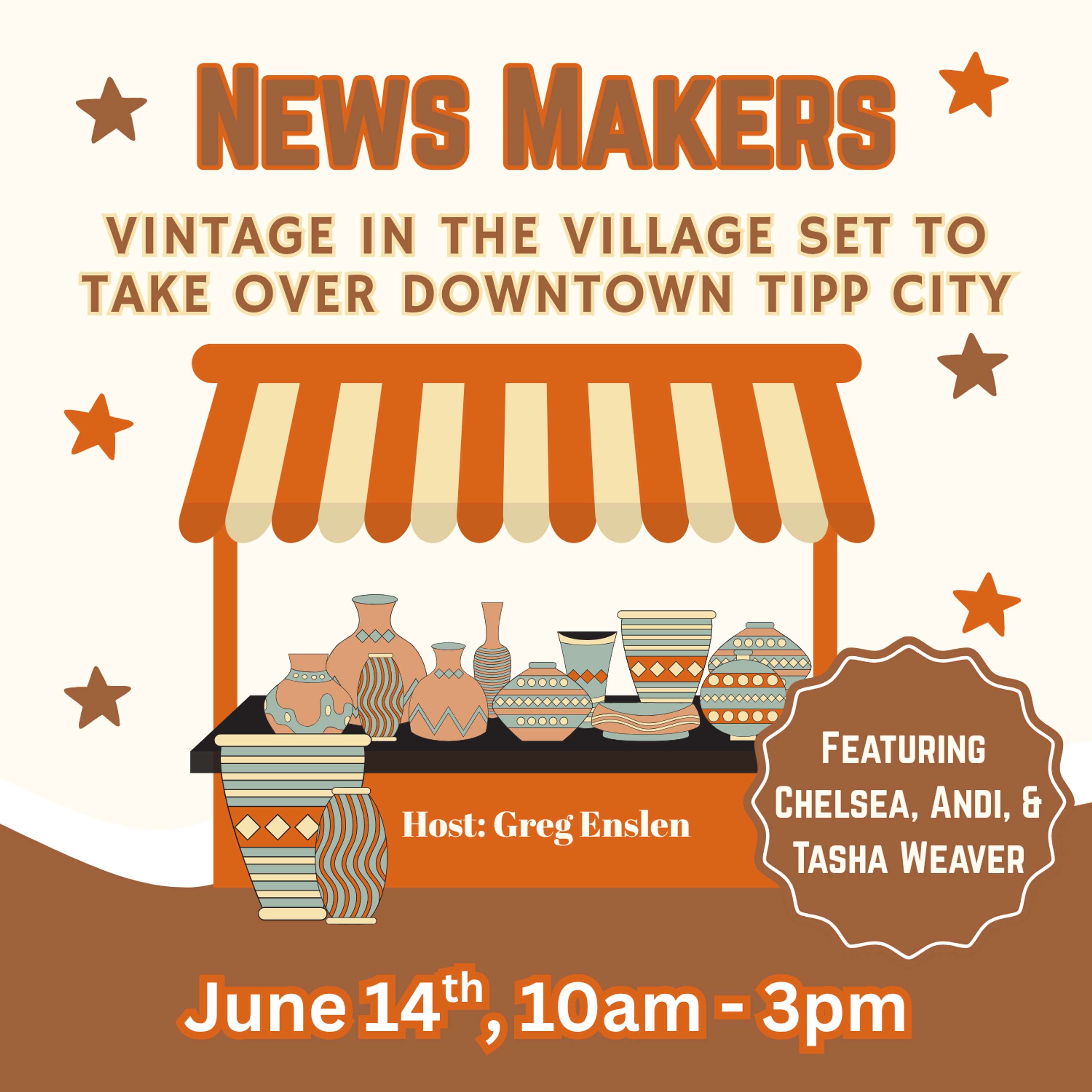 News Makers, presented by the Tippecanoe Gazette