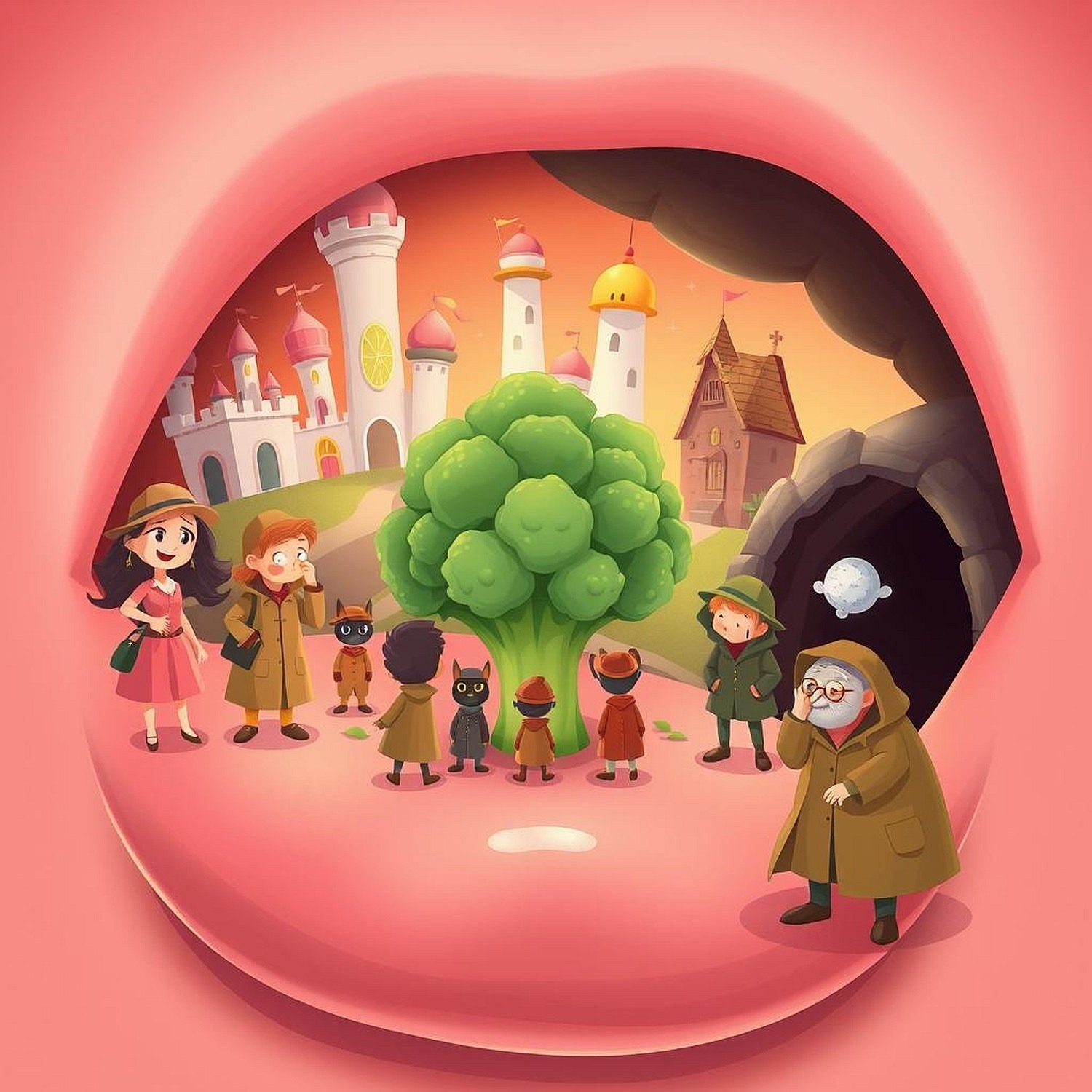 Tajomstvo chuťových detektívov: Dobrodružstvo v kráľovstve na jazyku