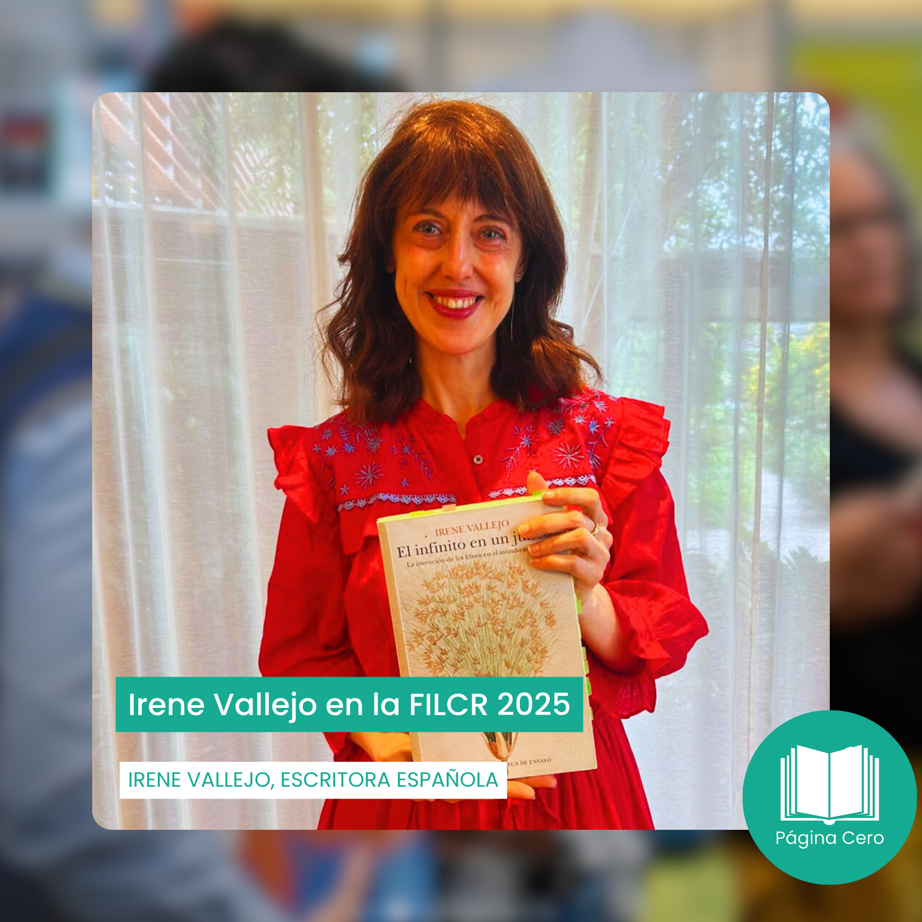 T4 E25: Irene Vallejo en la FILCR 2025 episode artwork