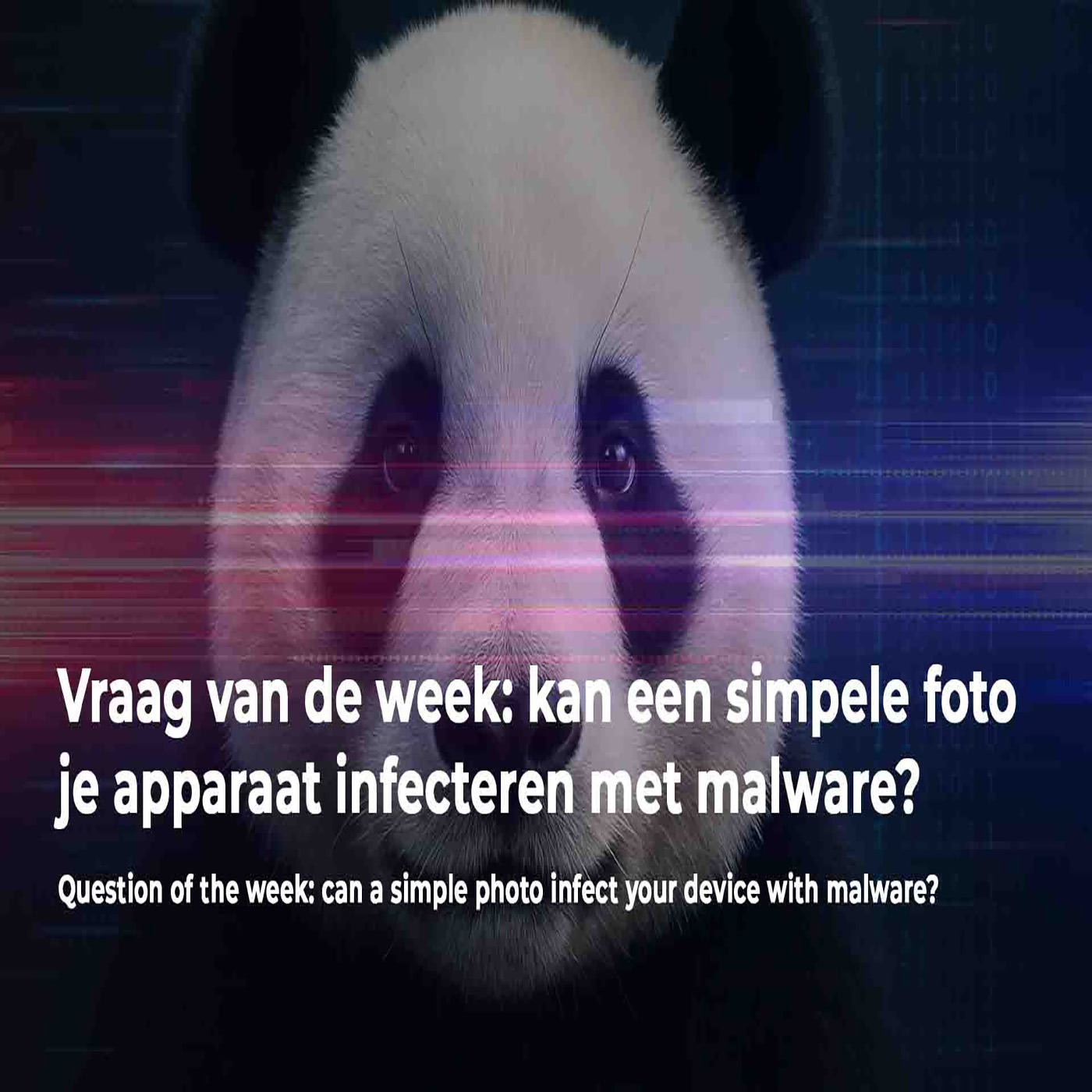 Vraag van de week: kan een simpele foto je apparaat infecteren met malware? episode artwork