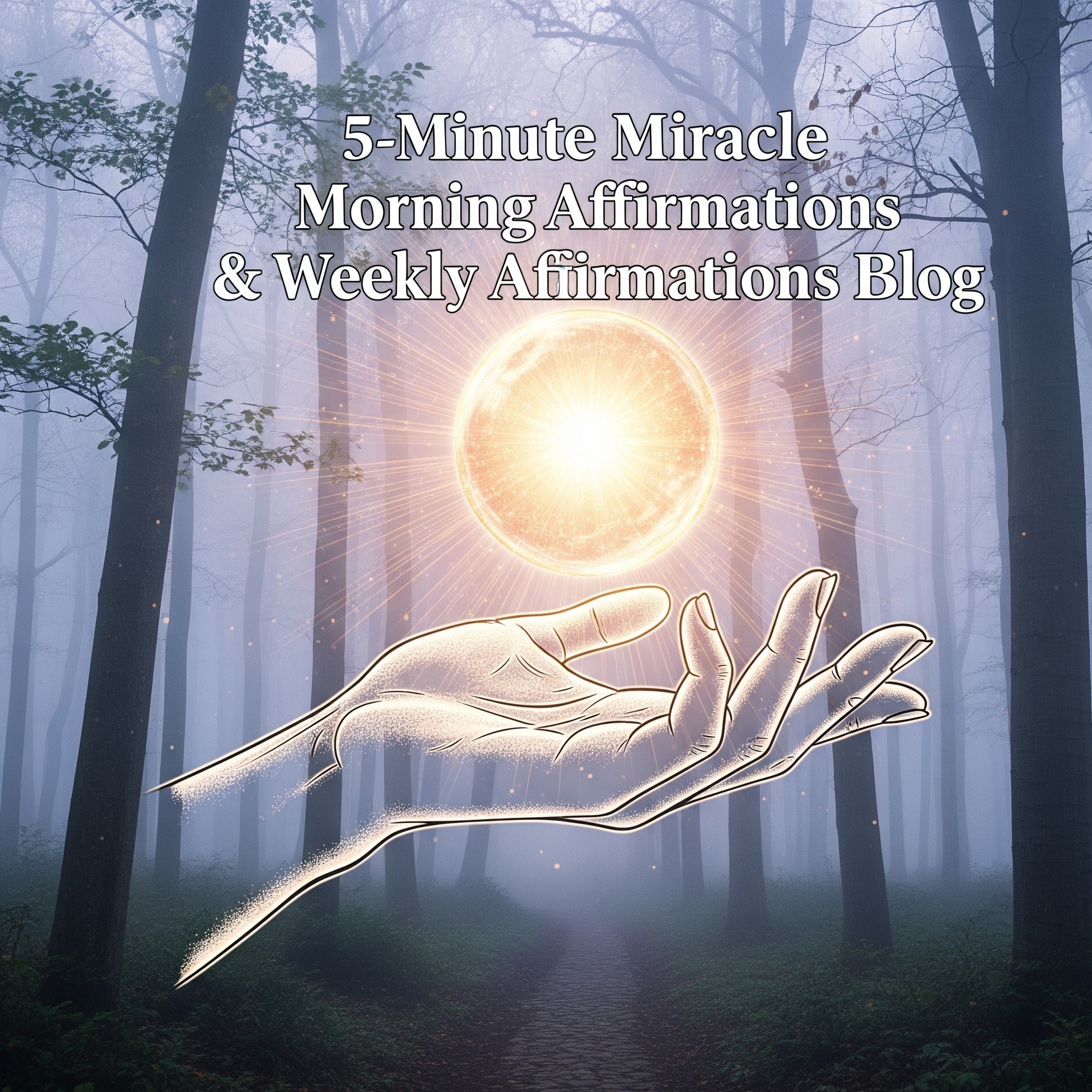 5 Minute Miracle Morning Affirmations   Listen Everyday to Attract Miracles | Weekly Affirmations Blog