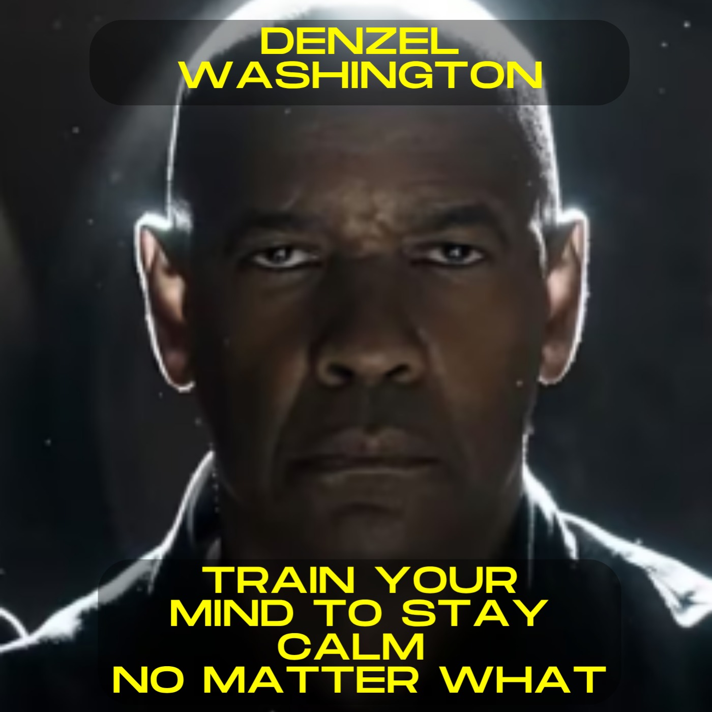Denzel Washington - Train your mind to stay calm not matter what motivational speech