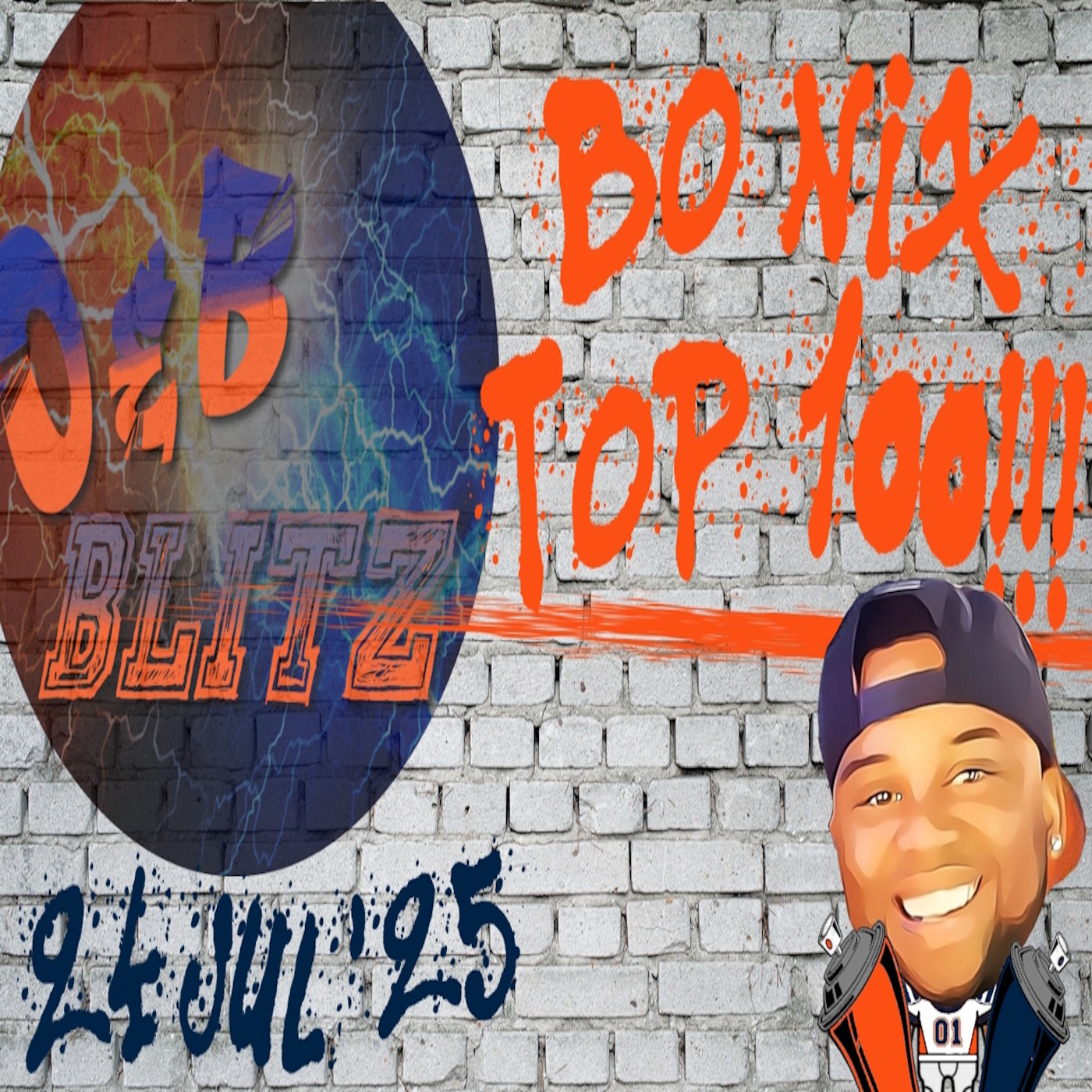Bo Nix Top 100!!! | ORANGE & BLUE BLITZ episode artwork