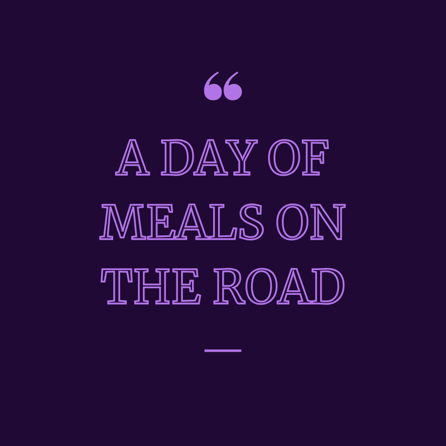 Words to Eat By