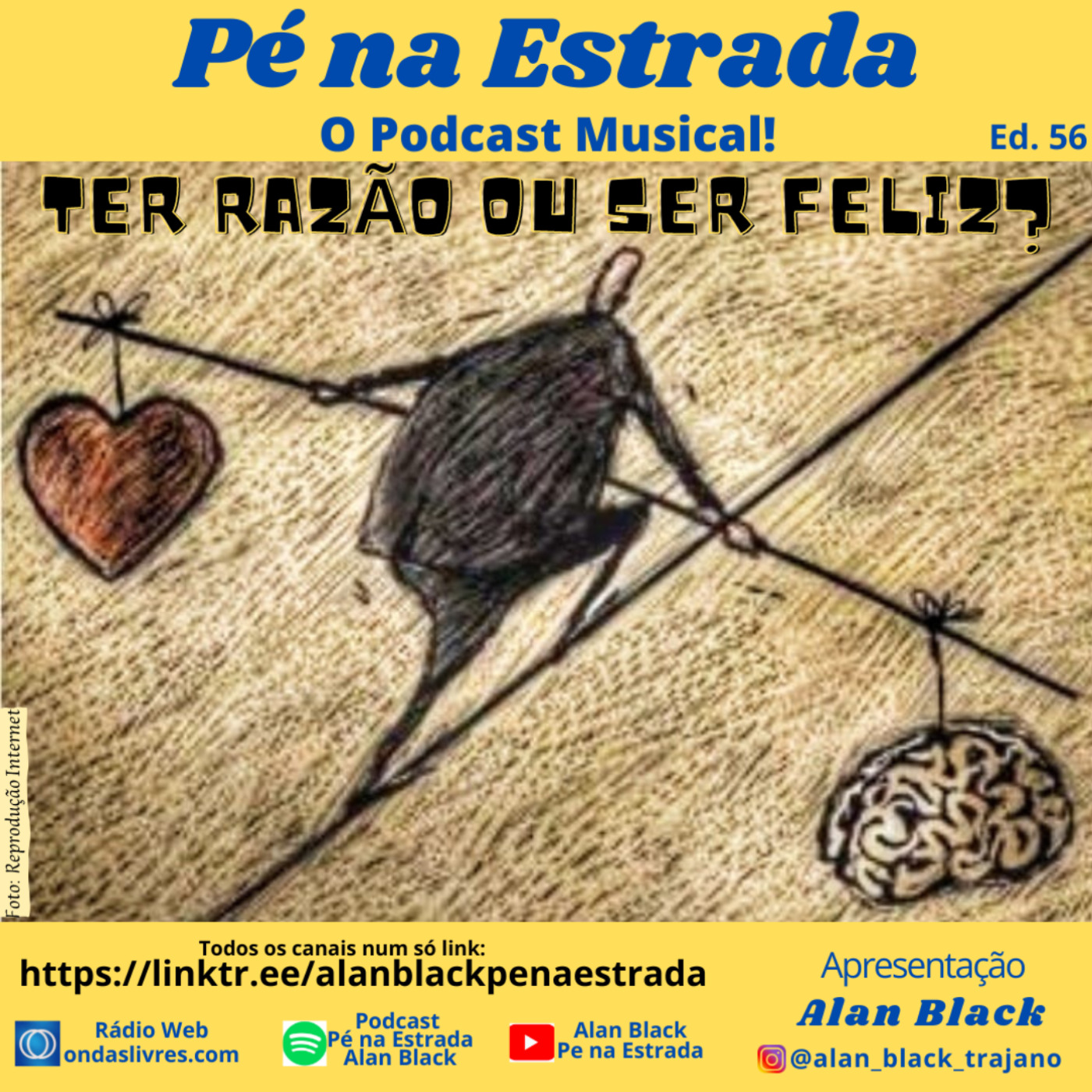 Pé na Estrada - Podcast musical