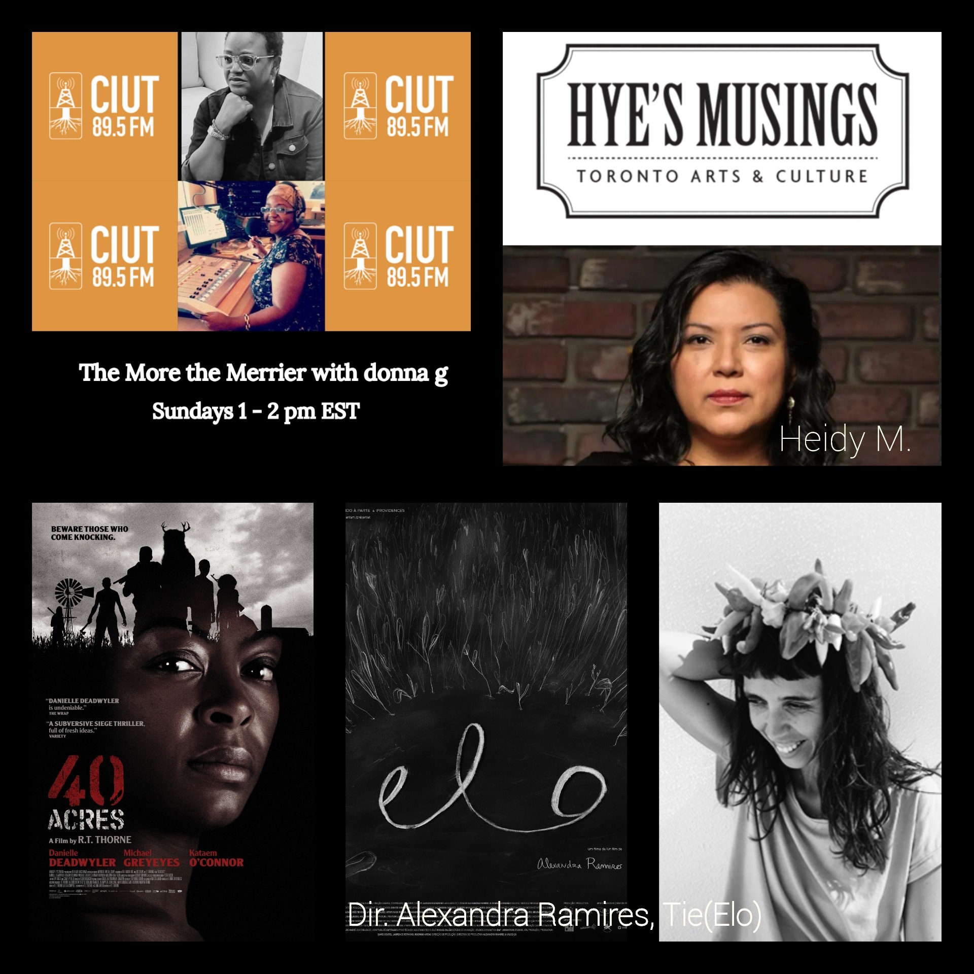 tmtm 6 July 25 Guest: Heidy M on 40 Acres + Alexandra Ramires (dir. Tie(Elo)