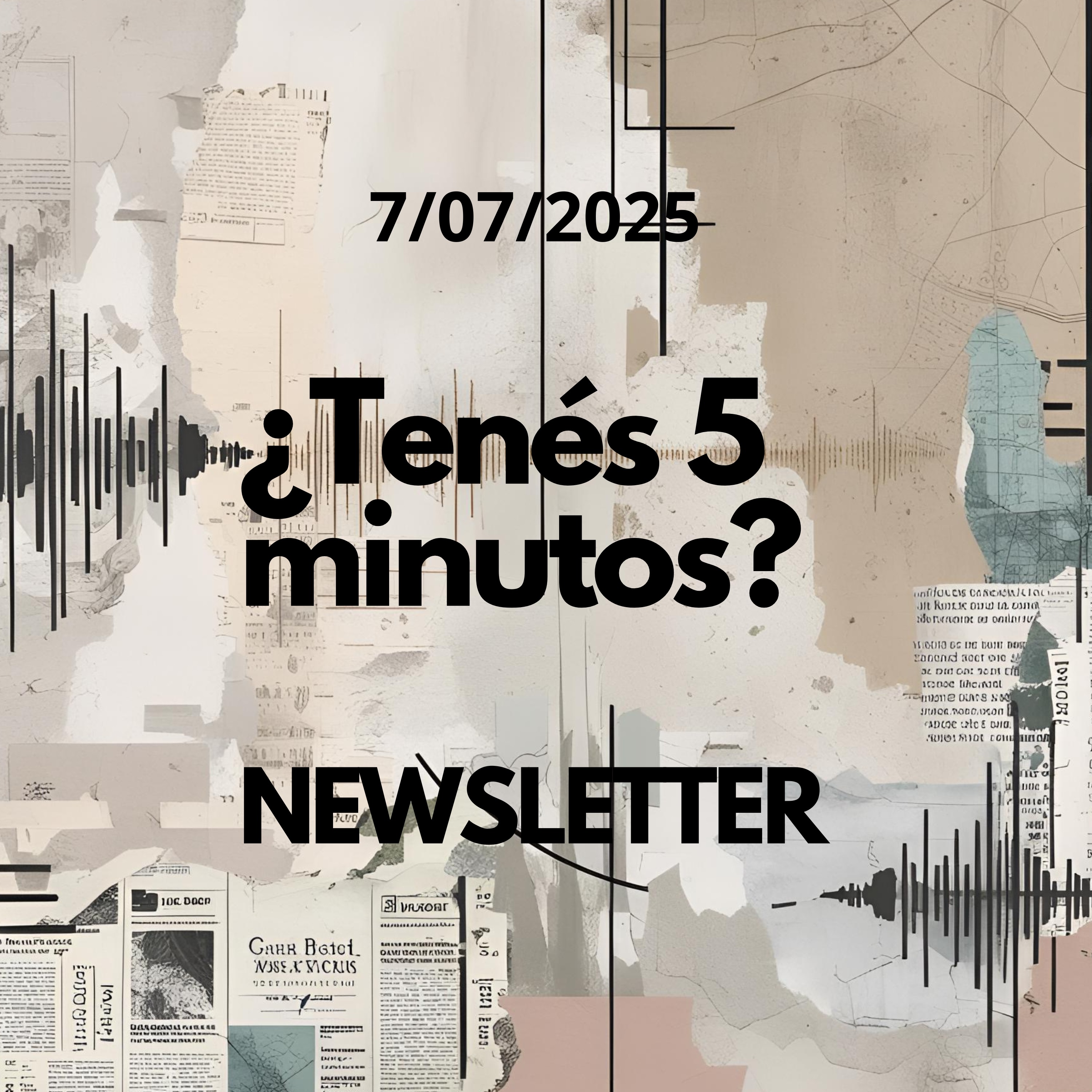Newsletter 7/7/2025: Dos favores, una semifinal y una gira britpop episode artwork