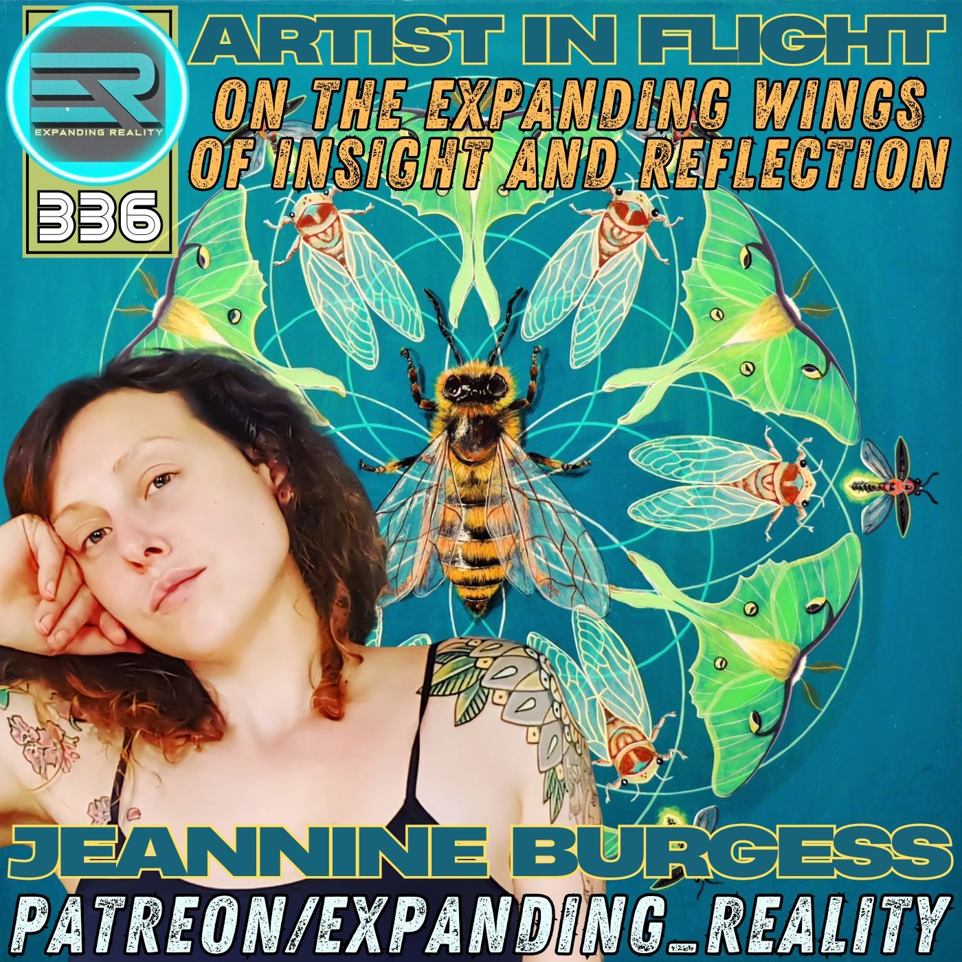 336 | Jeannine Burgess | Artist in Flight | On the Expanding Wings of Insight and Reflection.
