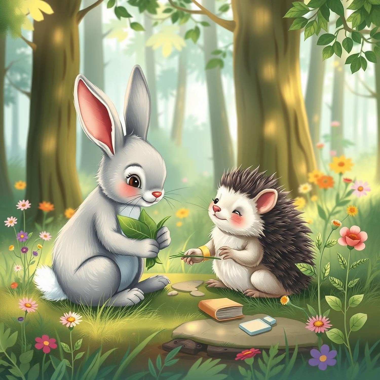 Rozprávka o zvedavom zajačikovi Benjamínovi