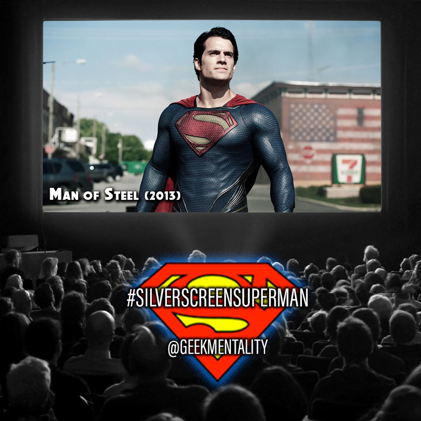 SILVER SCREEN SUPERMAN : "Man of Steel" (2013) episode artwork