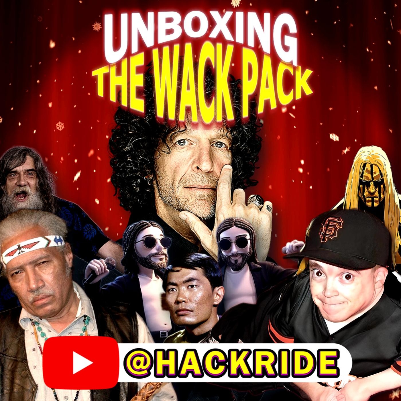 UNBOXING THE HOWARD STERN WACK PACK - HACKRIDE STUDIOS