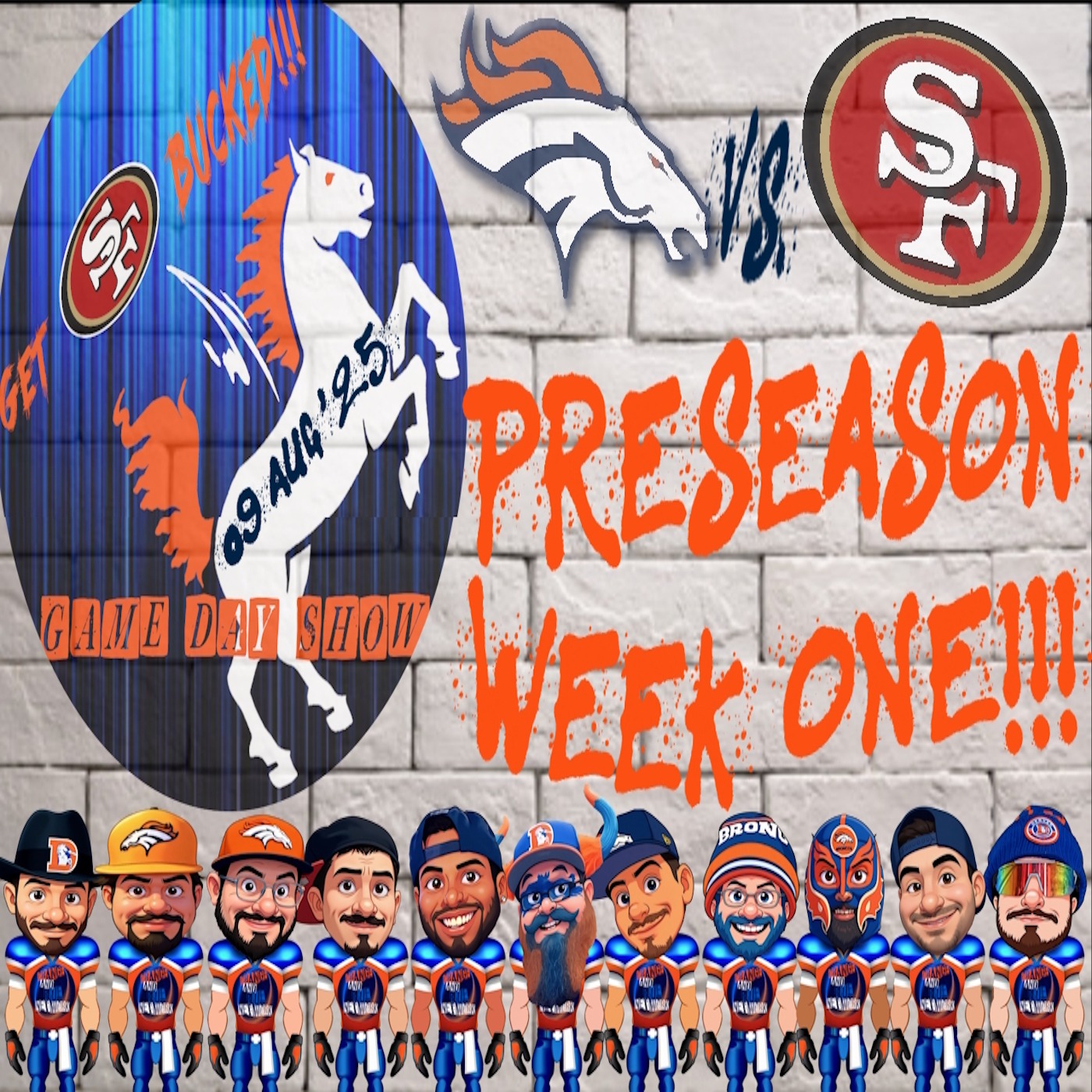 Preseason Week One Pre-Game Show!!! | GET BUCKED GAME DAY SHOW episode artwork