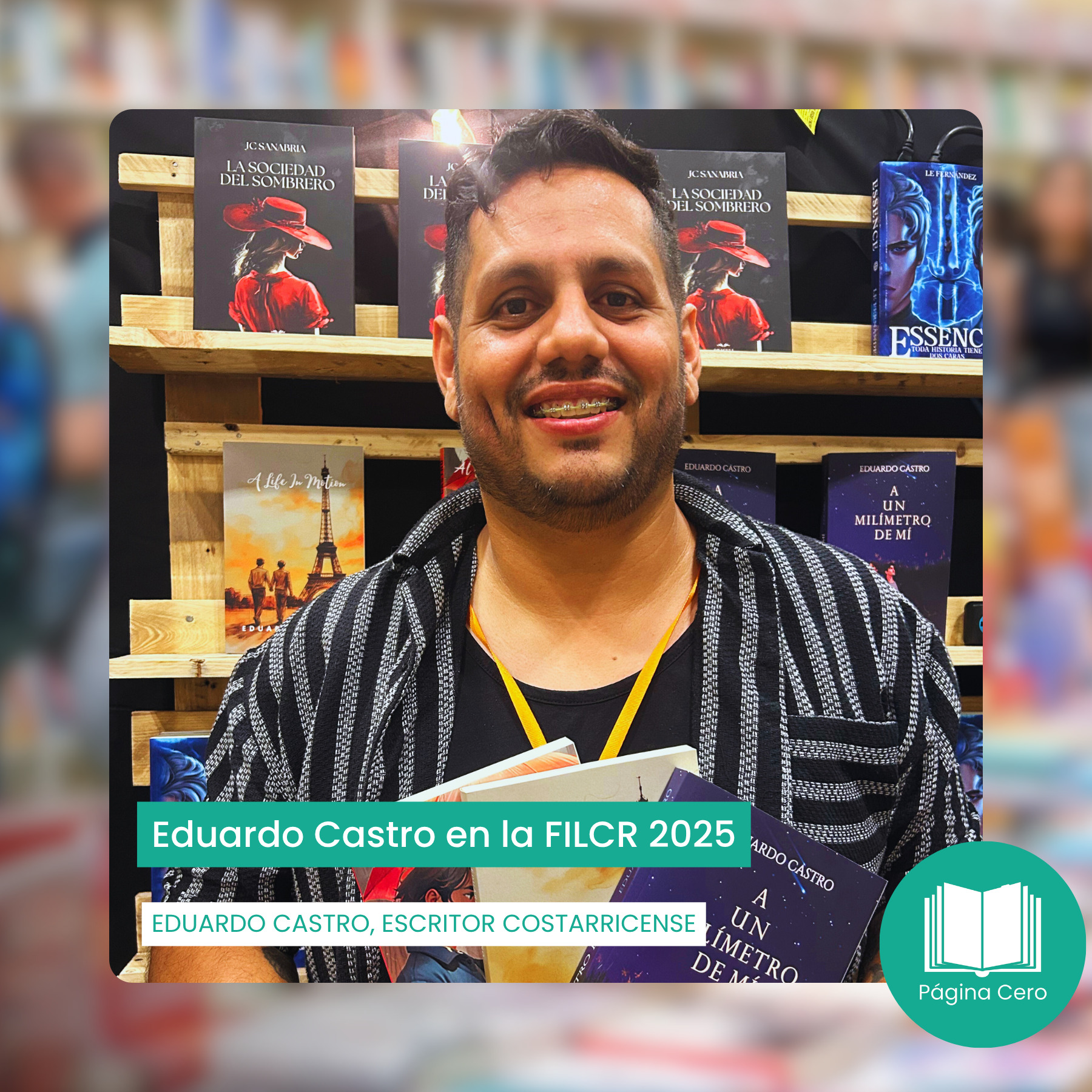 T4 E36: Eduardo Castro en la FILCR 2025 episode artwork