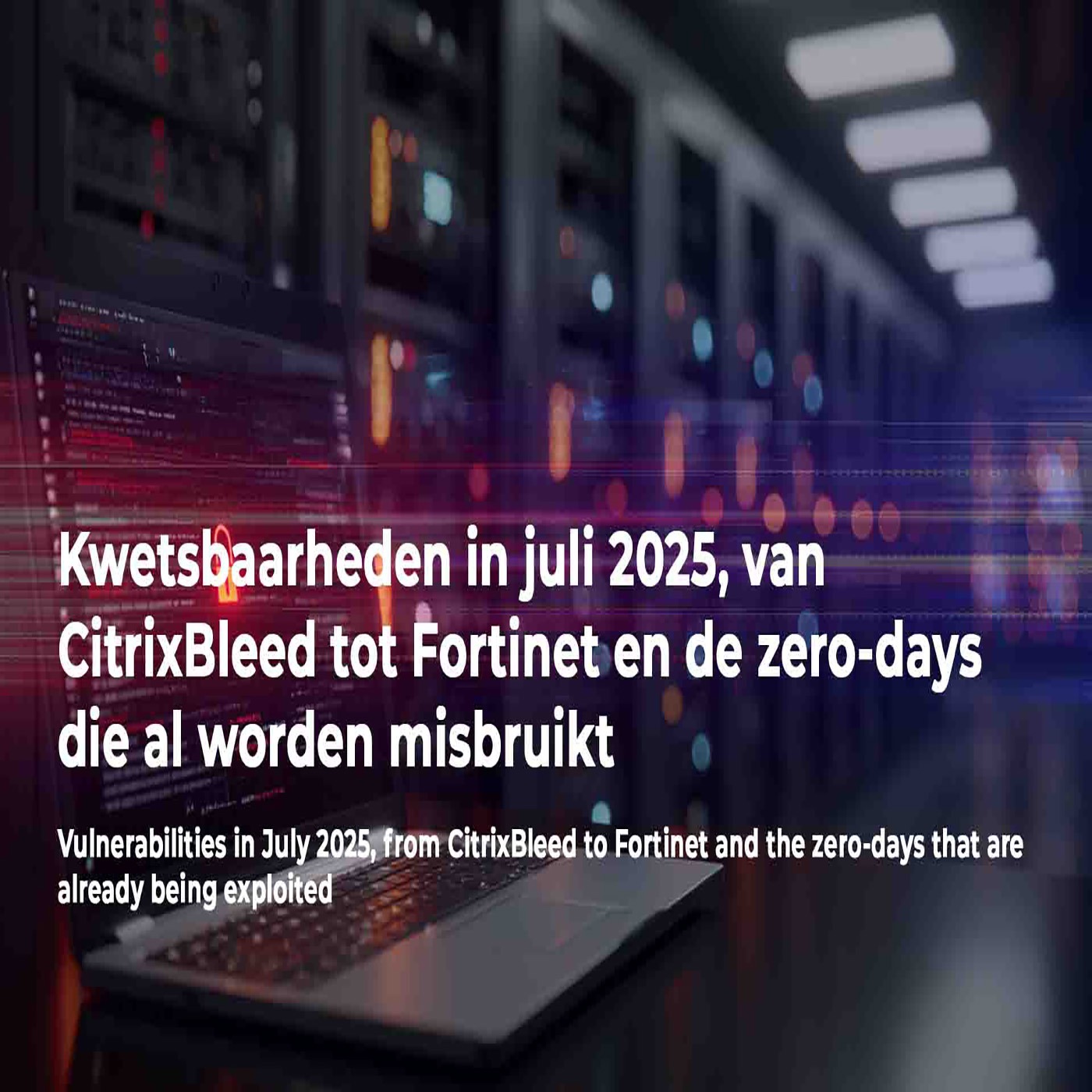 Kwetsbaarheden in juli 2025, van CitrixBleed tot Fortinet en de zero-days die al worden misbruikt episode artwork