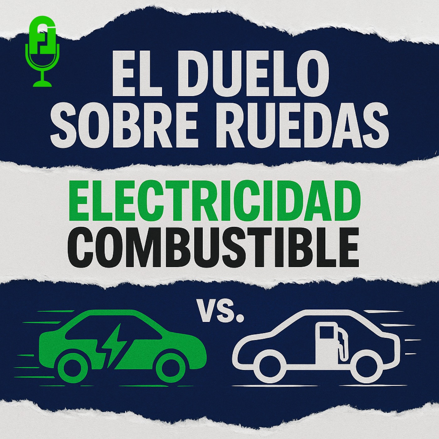 El duelo sobre ruedas, electricidad vs. combustible episode artwork