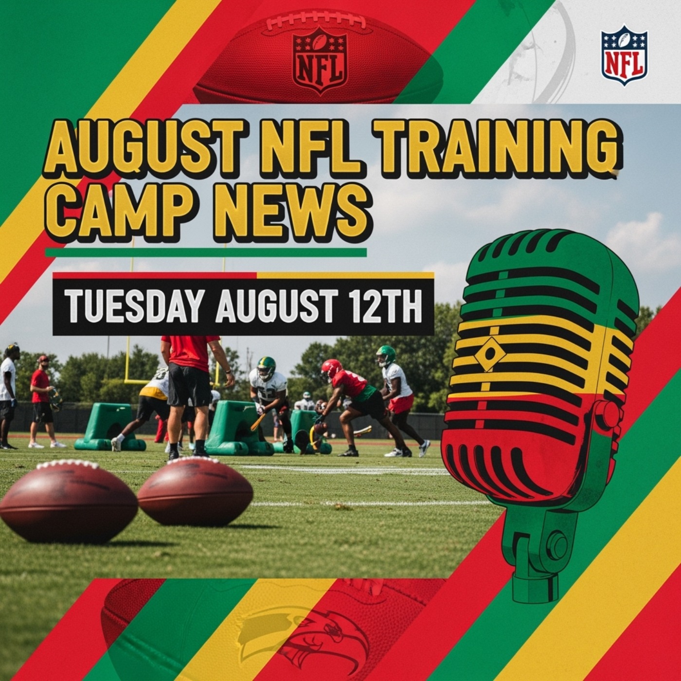 🏈 DAILY NFL TRAINING CAMP UPDATE | Fantasy Football Hustler episode artwork