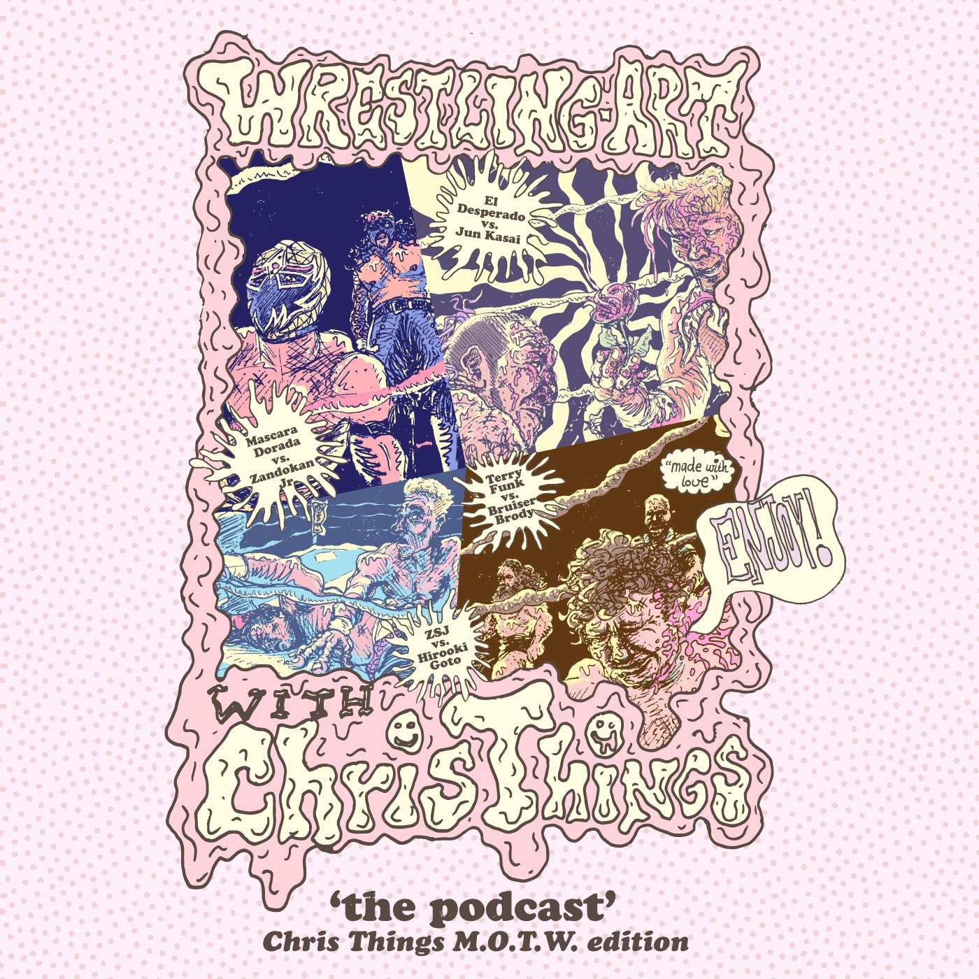Wrestling Art Ep. 81 - Chris Things MOTW w/ Richard of Video Plant: Sin Limite Edition