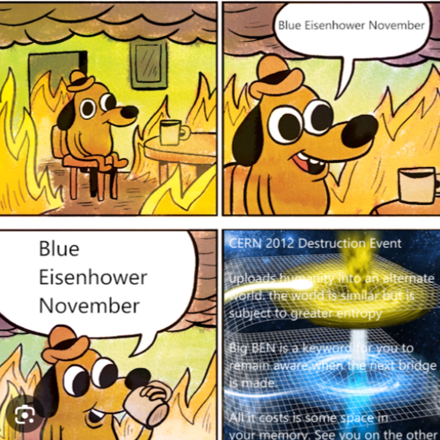 Blue Eisenhower November Explained