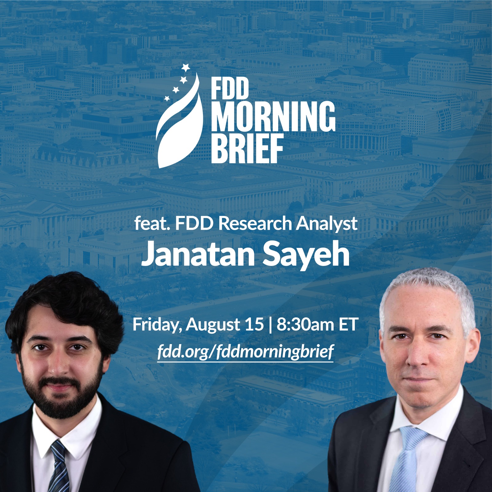FDD Morning Brief | feat. Janatan Sayeh (Aug. 15)