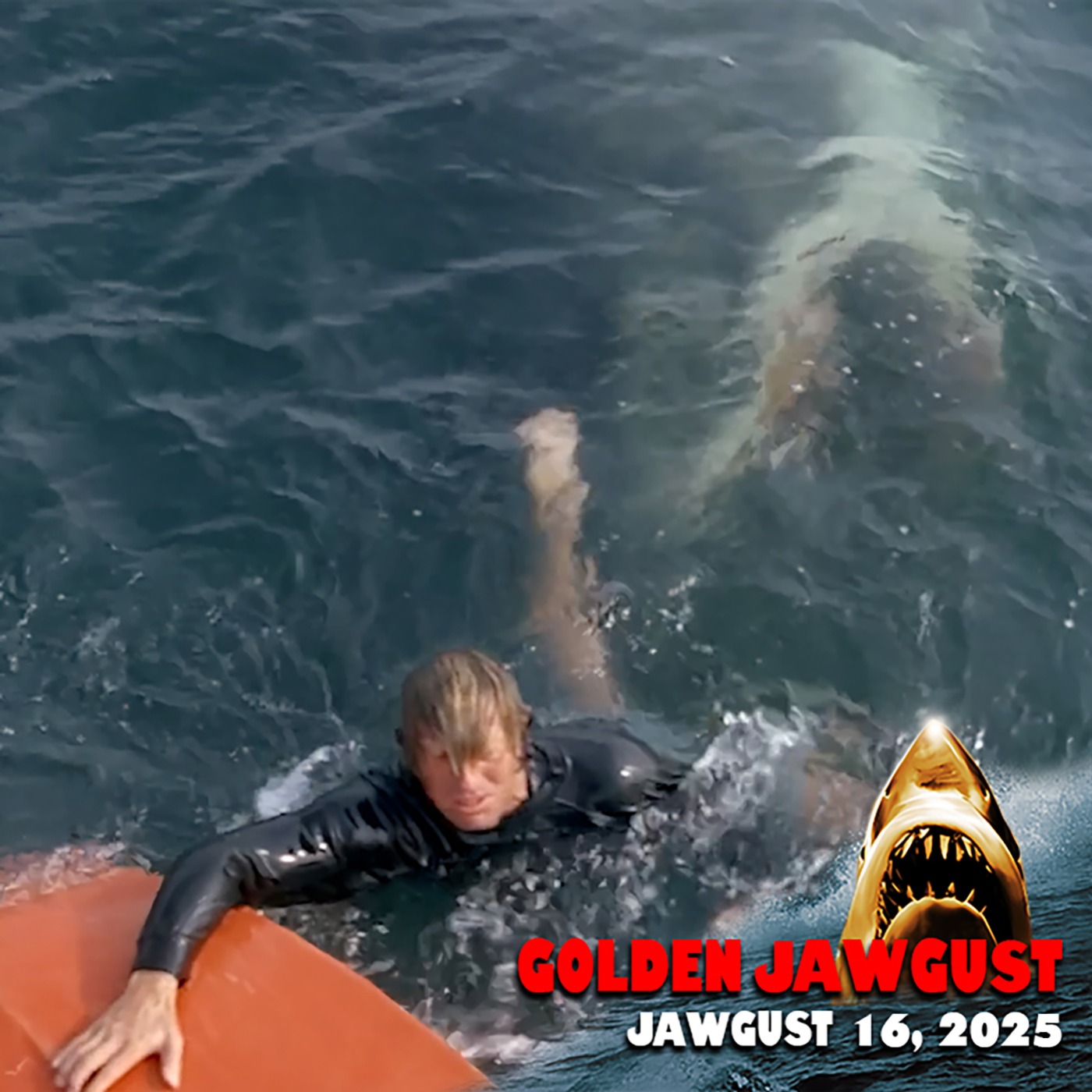 GOLDEN JAWGUST: "Shark! The Shark! He's Going into the Pond!" (16 of 31) episode artwork