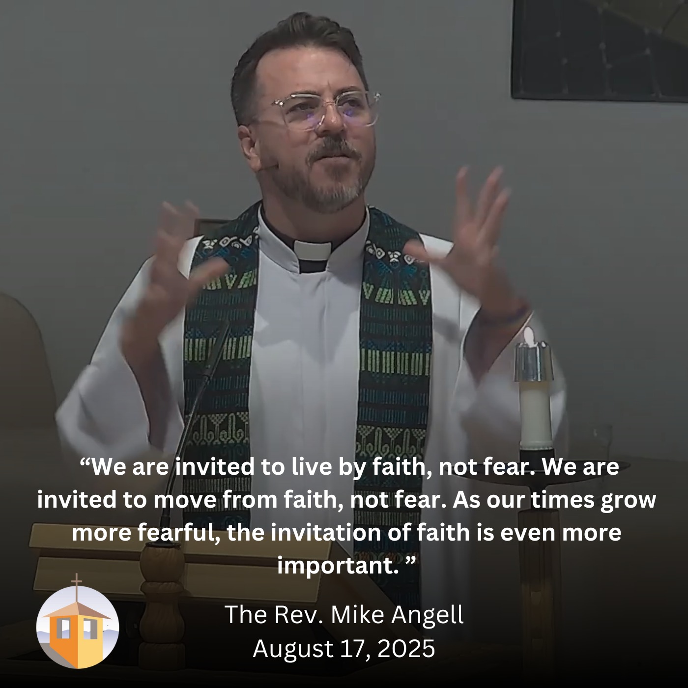 Make No Peace with Oppression - The Rev. Mike Angell
